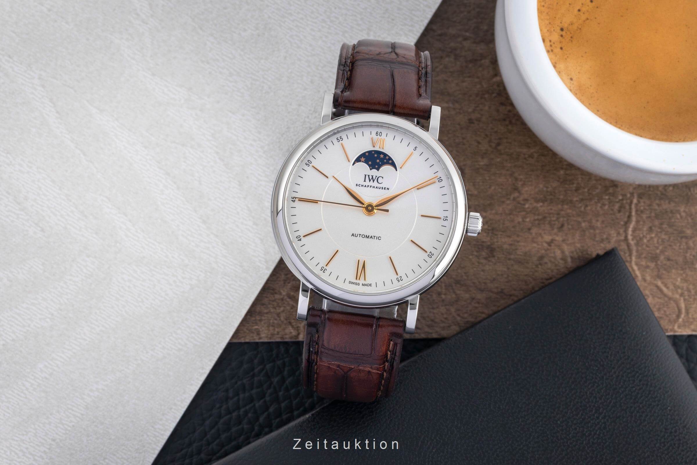 IWC Portofino Stahl Automatik Kal. C.35800 Ref. IW459401  | Zeitauktion