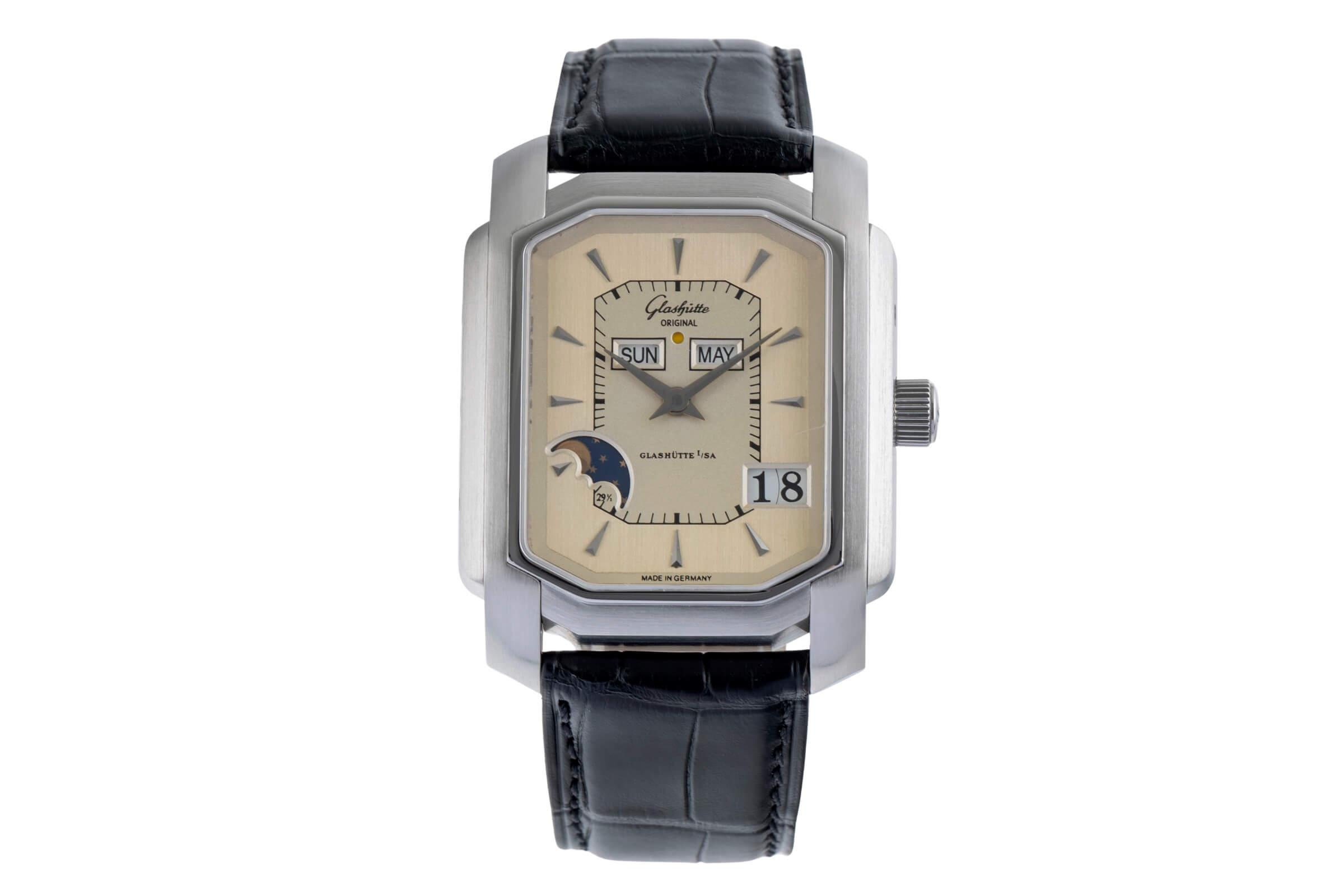 Glashütte Original * acero automático Kal. GUB 39 Ref. 39-51-02-02-04  | Zeitauktion