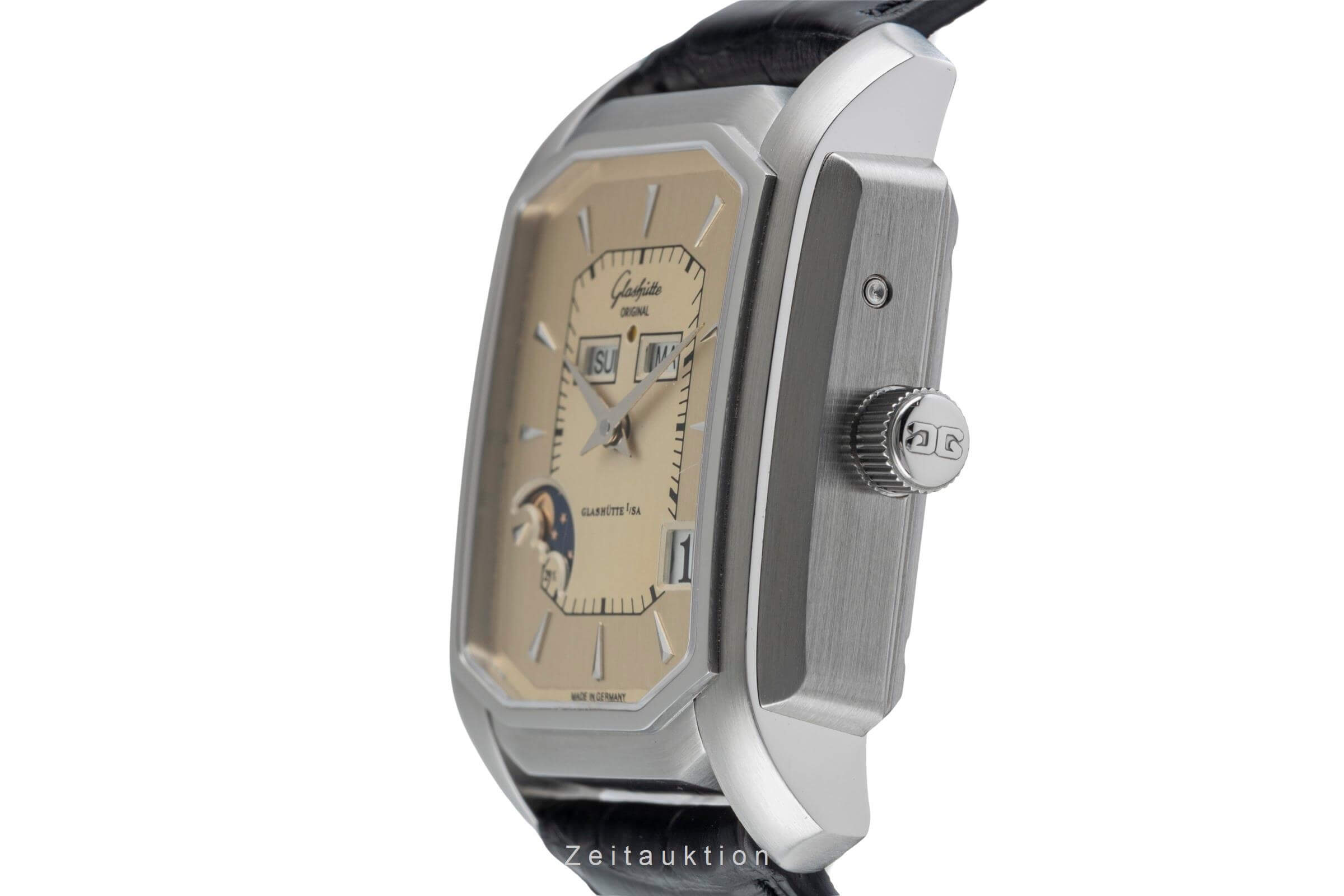 Glashütte Original * acero automático Kal. GUB 39 Ref. 39-51-02-02-04  | Zeitauktion