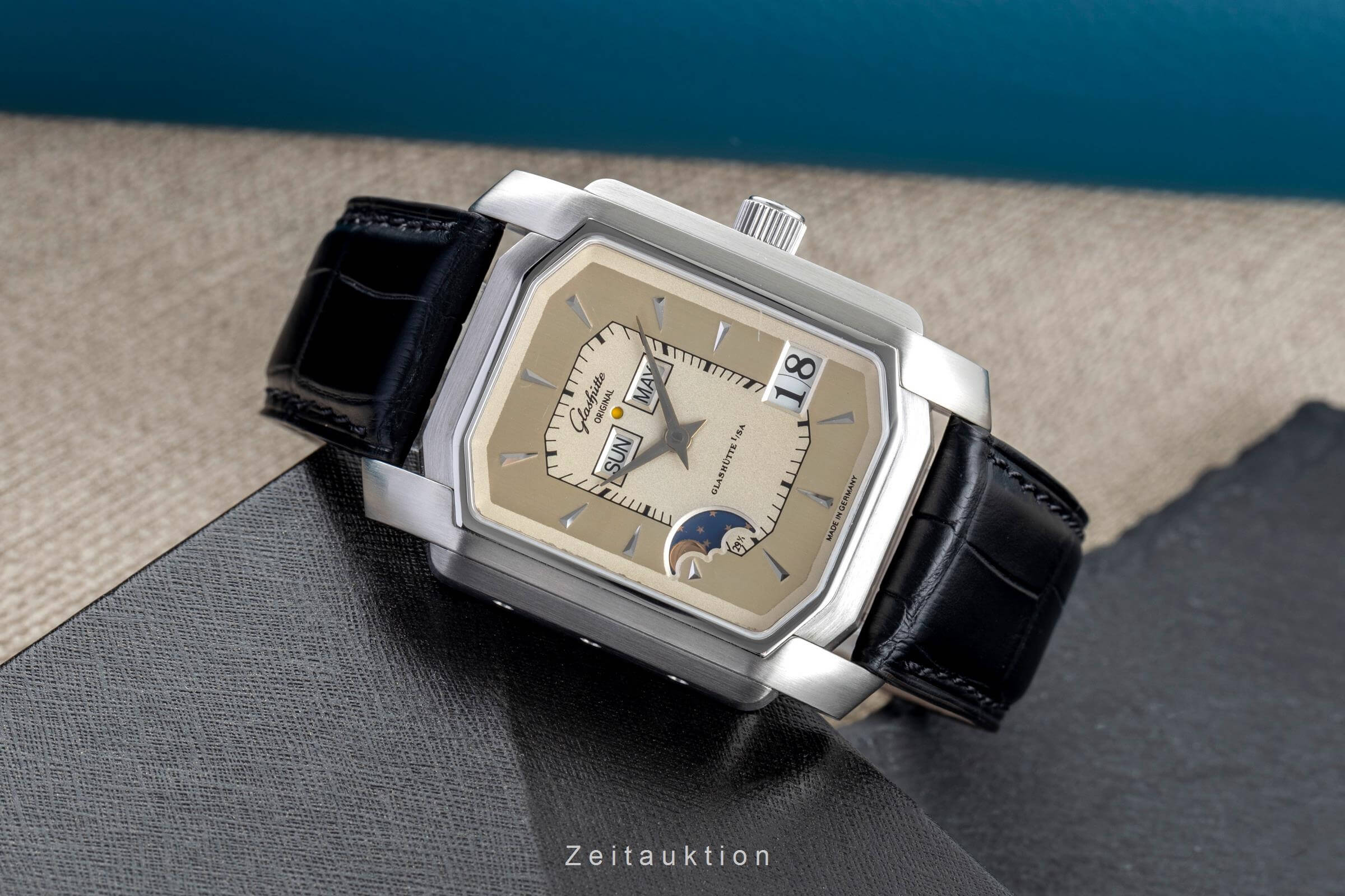 Glashütte Original * acero automático Kal. GUB 39 Ref. 39-51-02-02-04  | Zeitauktion