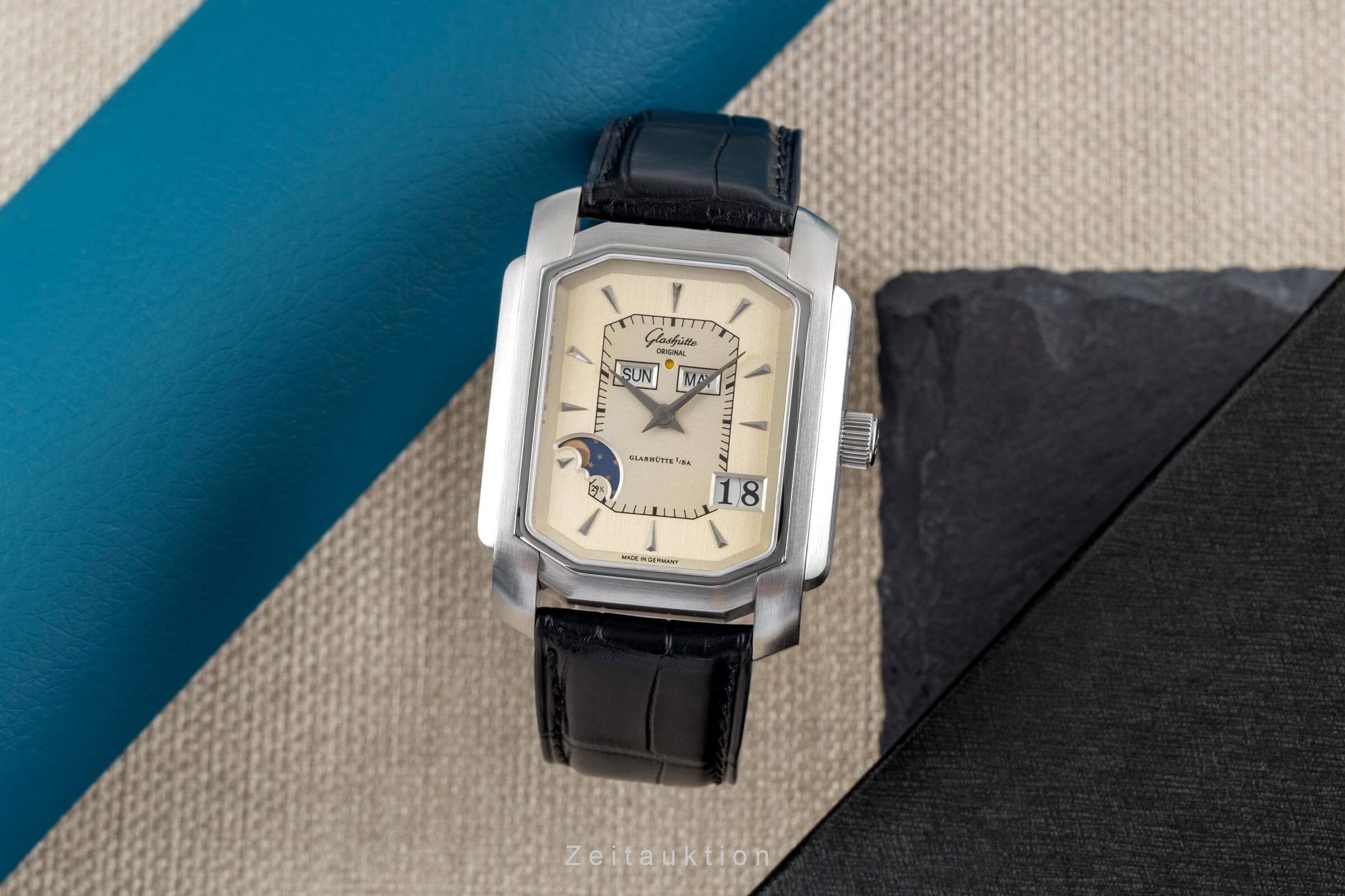 Glashütte Original * acero automático Kal. GUB 39 Ref. 39-51-02-02-04  | Zeitauktion
