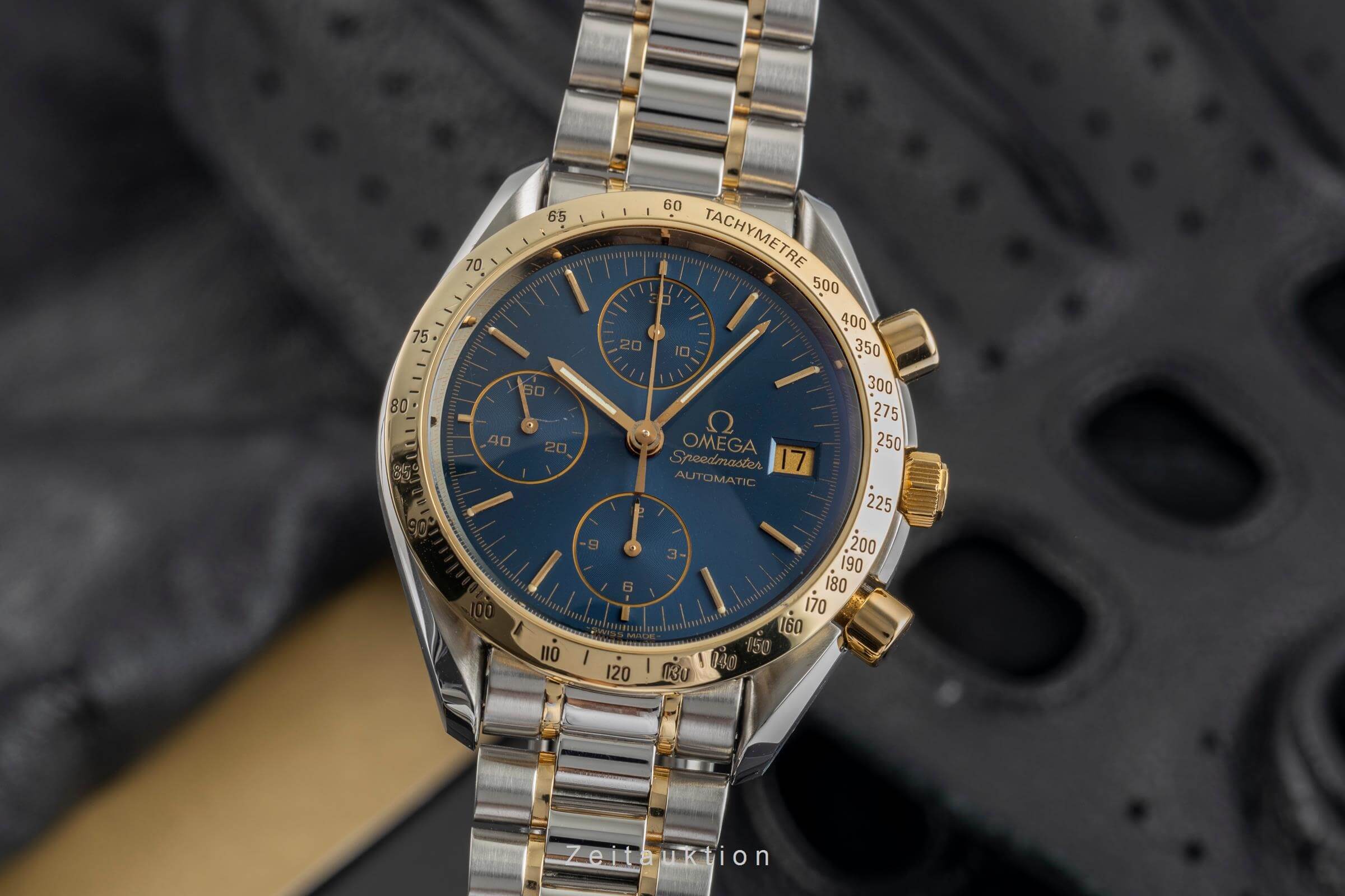 Omega Speedmaster Date cronografo acciaio / oro automatismo Kal. 1155 Ref. 3311.80  | Zeitauktion