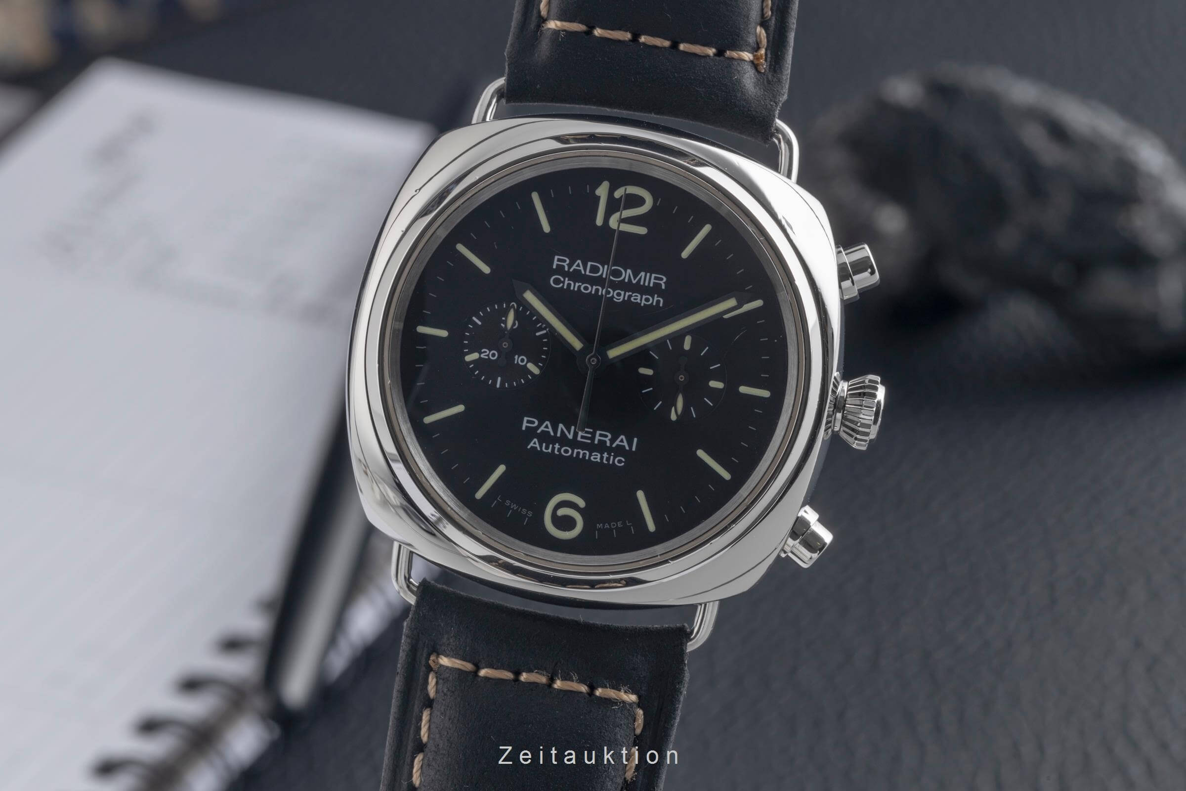 Panerai Radiomir cronografo acciaio automatismo Kal. OP XXIII Ref. PAM00369 LIMITED EDITION | Zeitauktion