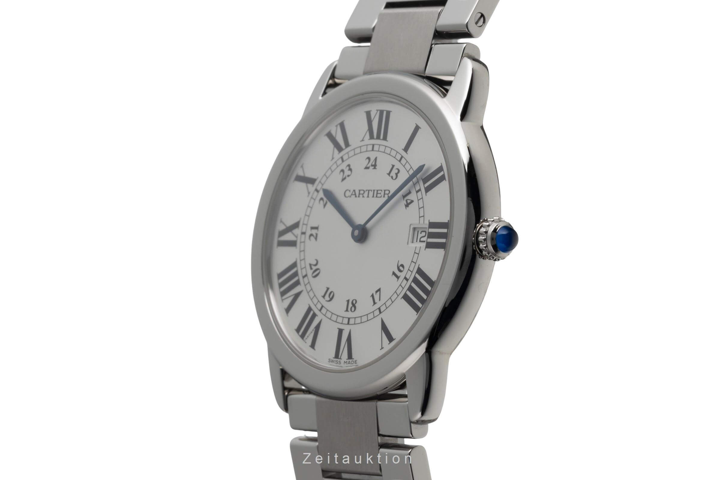 Cartier Ronde Solo acero cuarzo Kal. 115A Ref. W6701005  | Zeitauktion