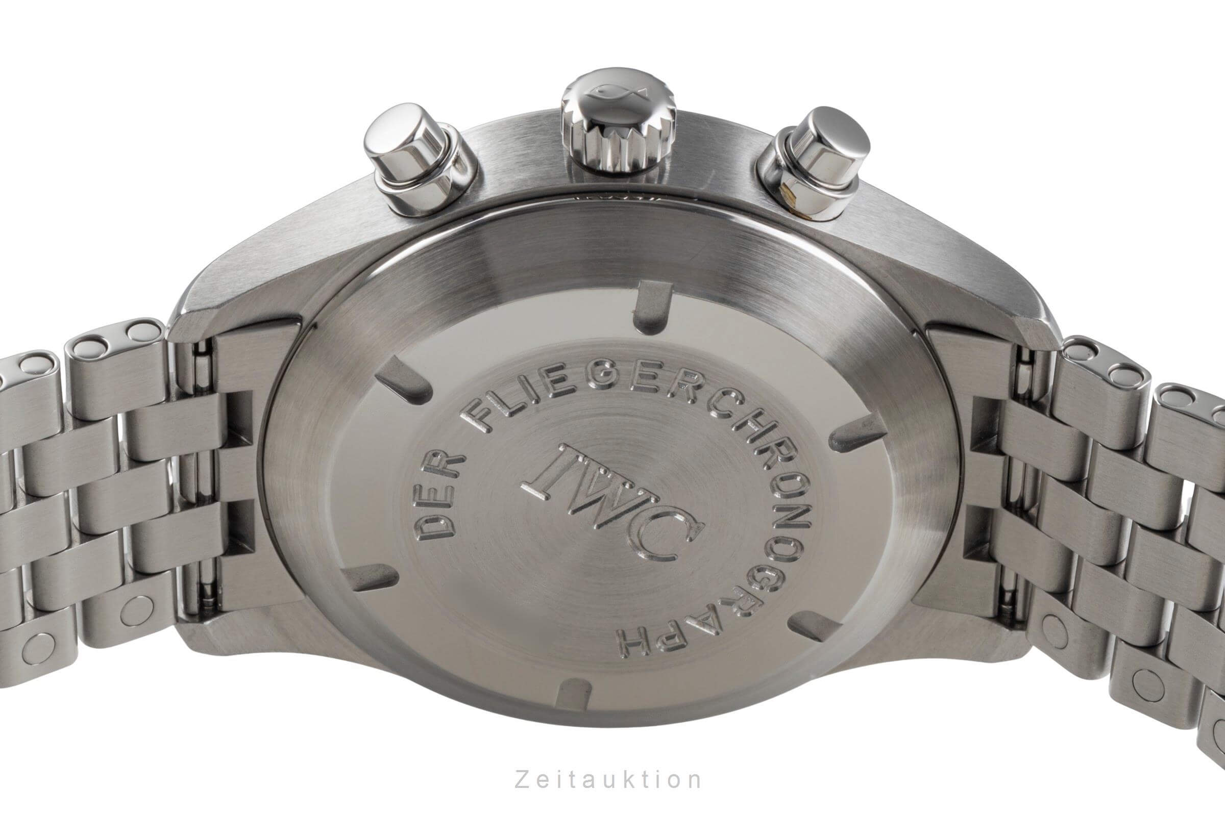 IWC Fliegerchronograph cronografo acciaio automatismo Kal. C.7922 Ref. IW370605  | Zeitauktion