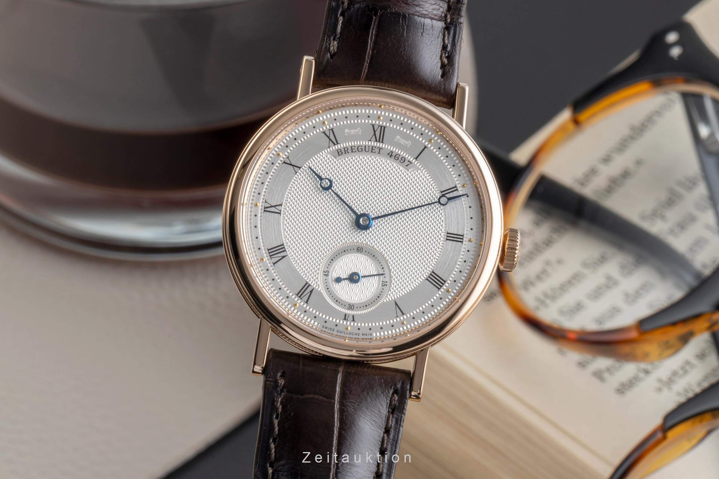 Breguet Classique 18 ct red gold manual winding Kal. 511DR Ref. 5907BA  | Zeitauktion