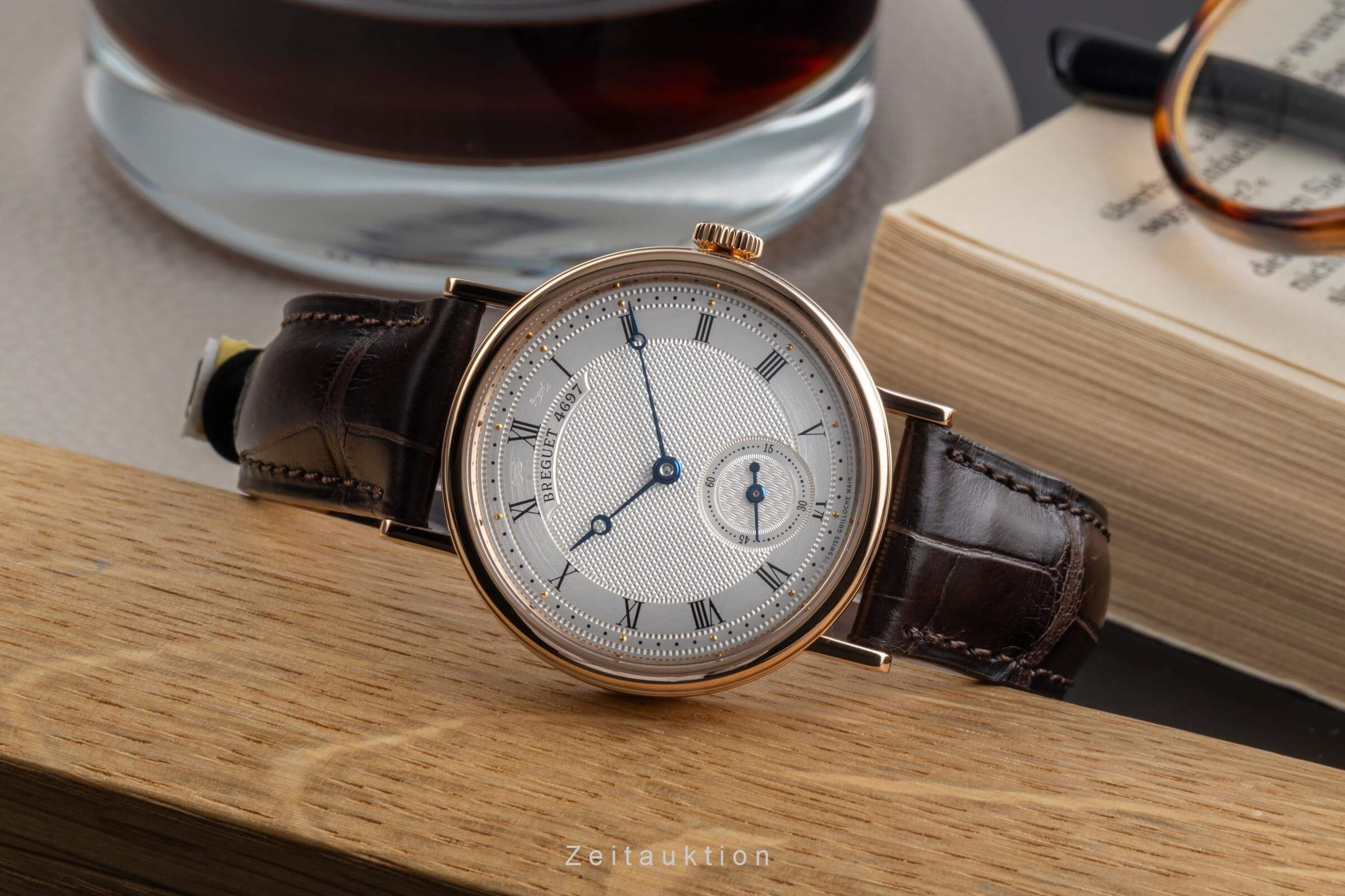 Breguet Classique 18 ct red gold manual winding Kal. 511DR Ref. 5907BA  | Zeitauktion