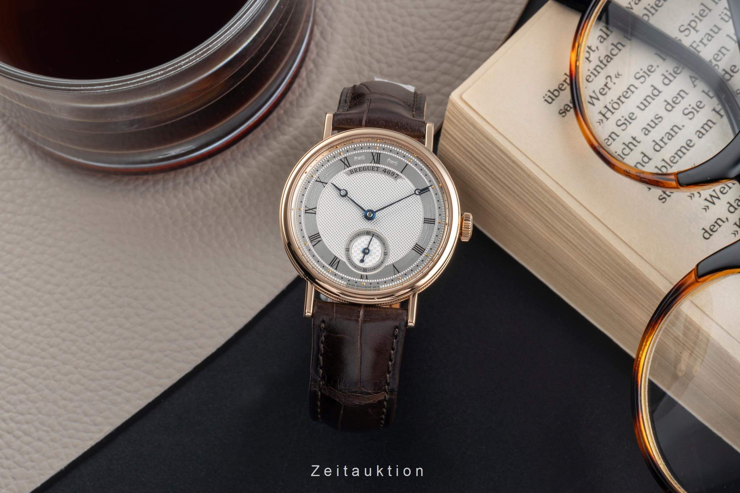 Breguet Classique 18 ct red gold manual winding Kal. 511DR Ref. 5907BA  | Zeitauktion