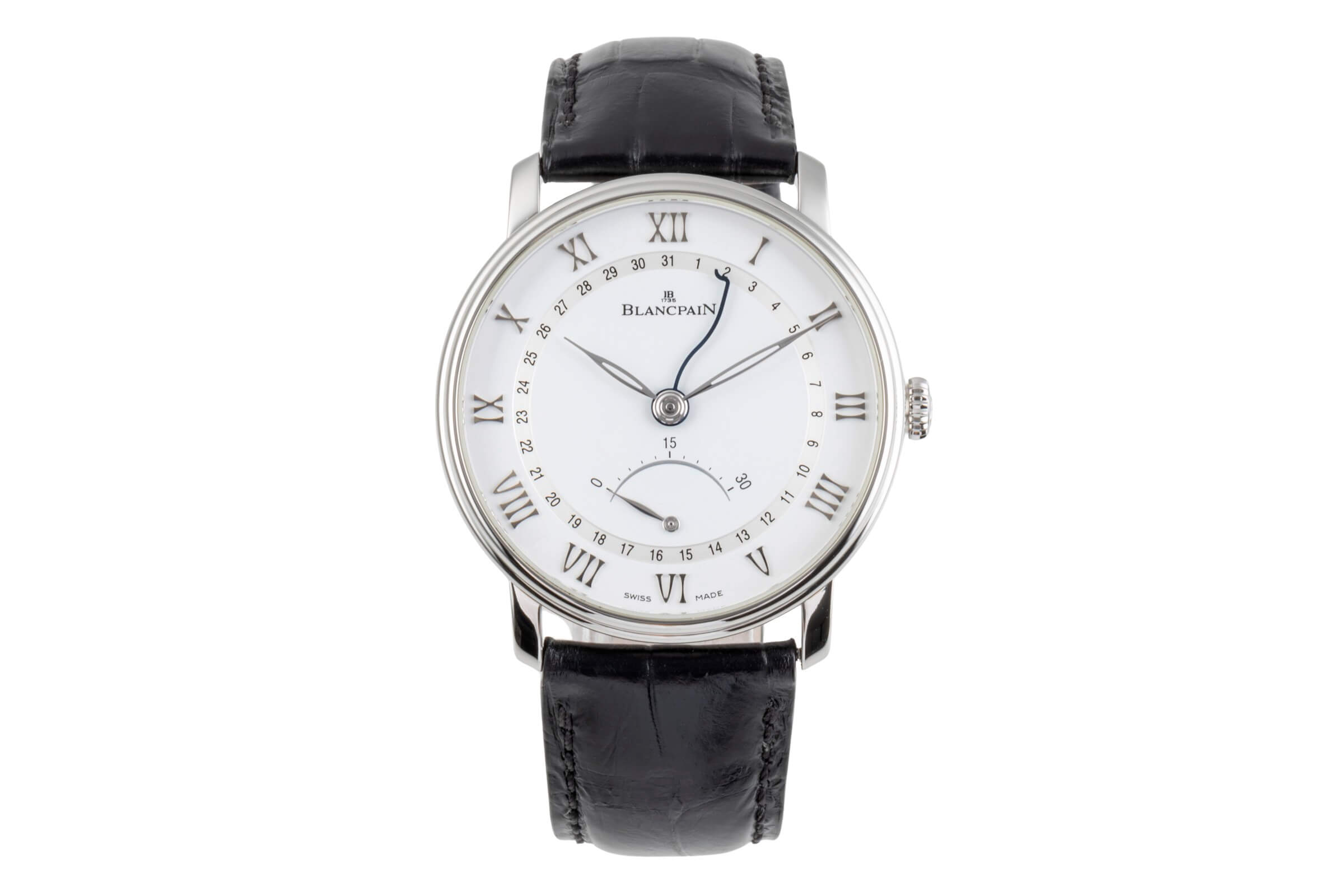 Blancpain Villeret steel automatic Kal. 76630 Ref. 6653Q-1127-55B  | Zeitauktion