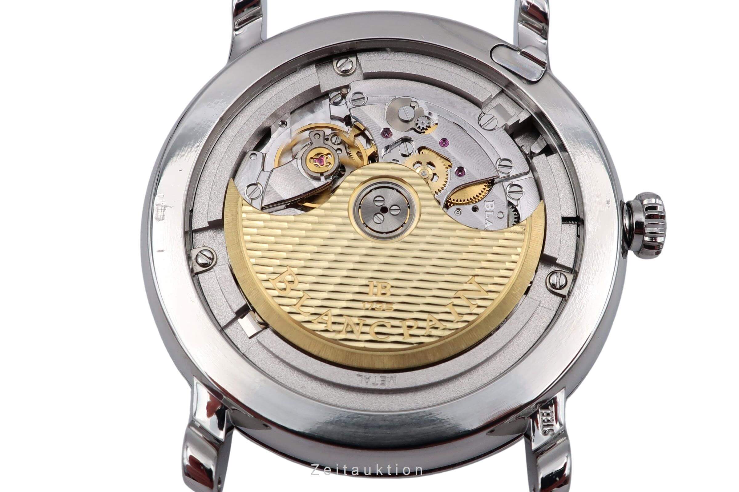 Blancpain Villeret steel automatic Kal. 76630 Ref. 6653Q-1127-55B  | Zeitauktion