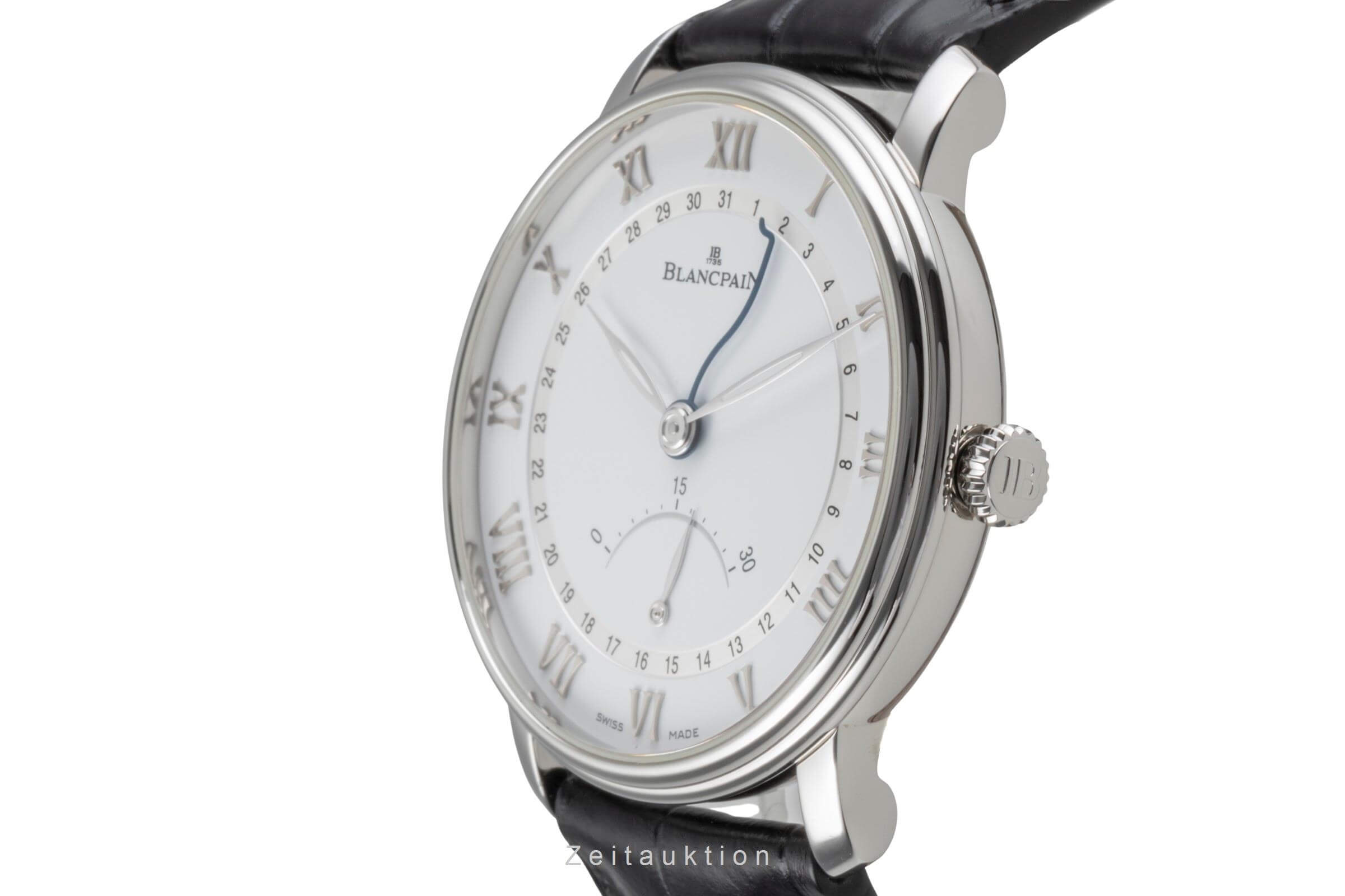 Blancpain Villeret steel automatic Kal. 76630 Ref. 6653Q-1127-55B  | Zeitauktion