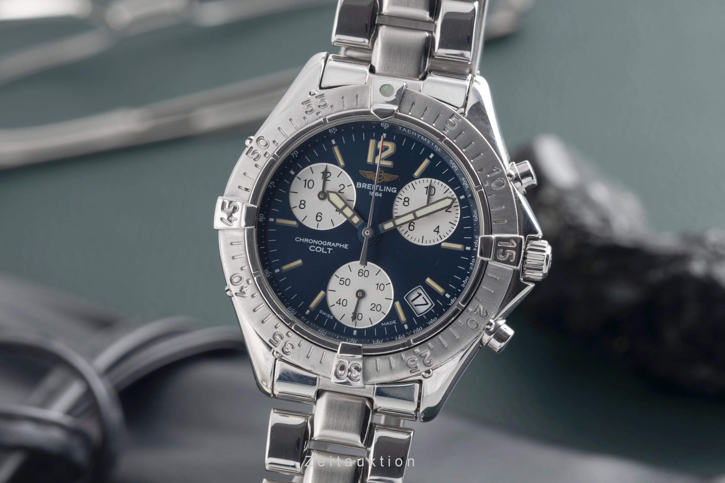Breitling Colt Chronograph  Chronograph Stahl Quarz Kal. B53 Ref. A53035  | Zeitauktion