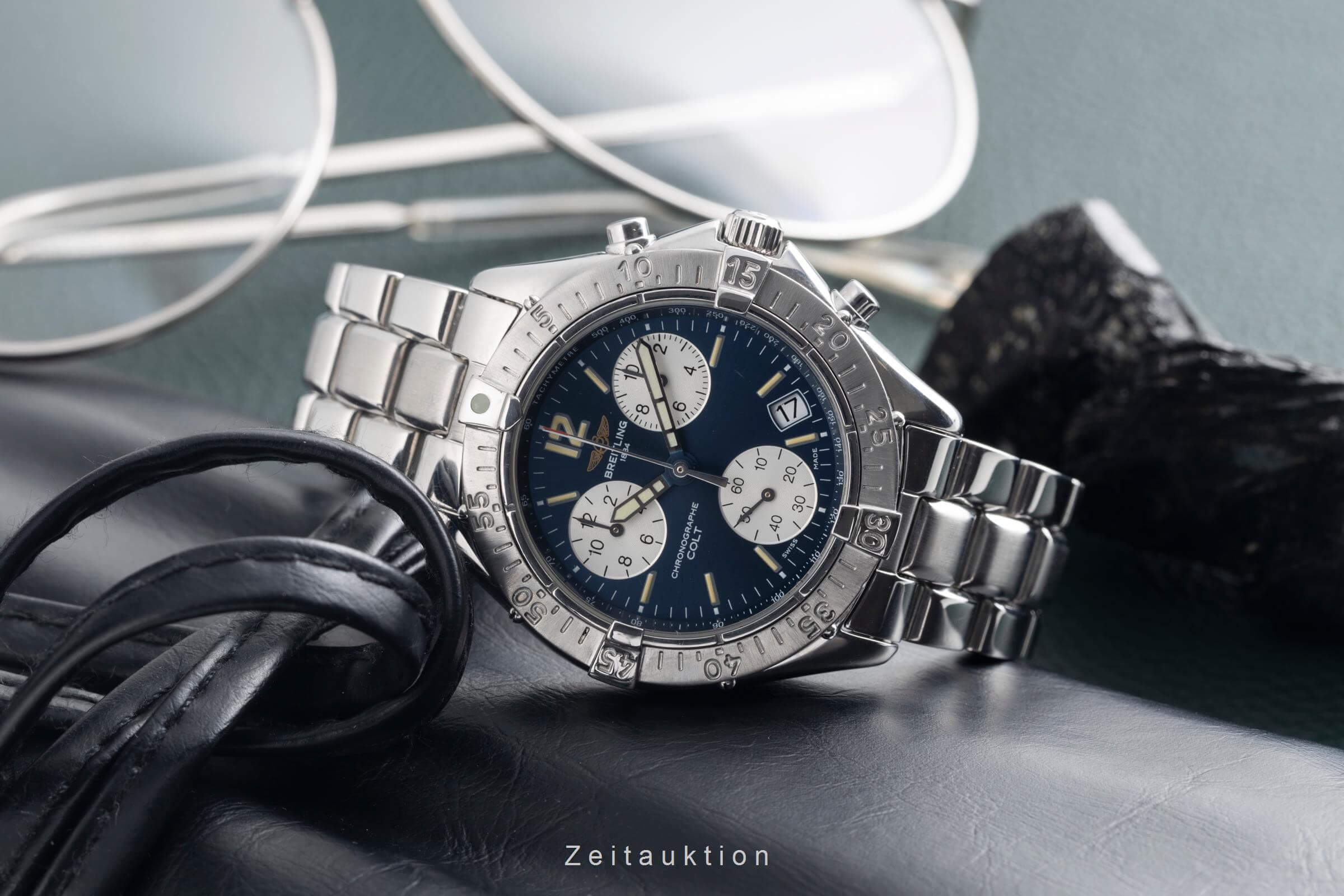 Breitling Colt Chronograph  Chronograph Stahl Quarz Kal. B53 Ref. A53035  | Zeitauktion