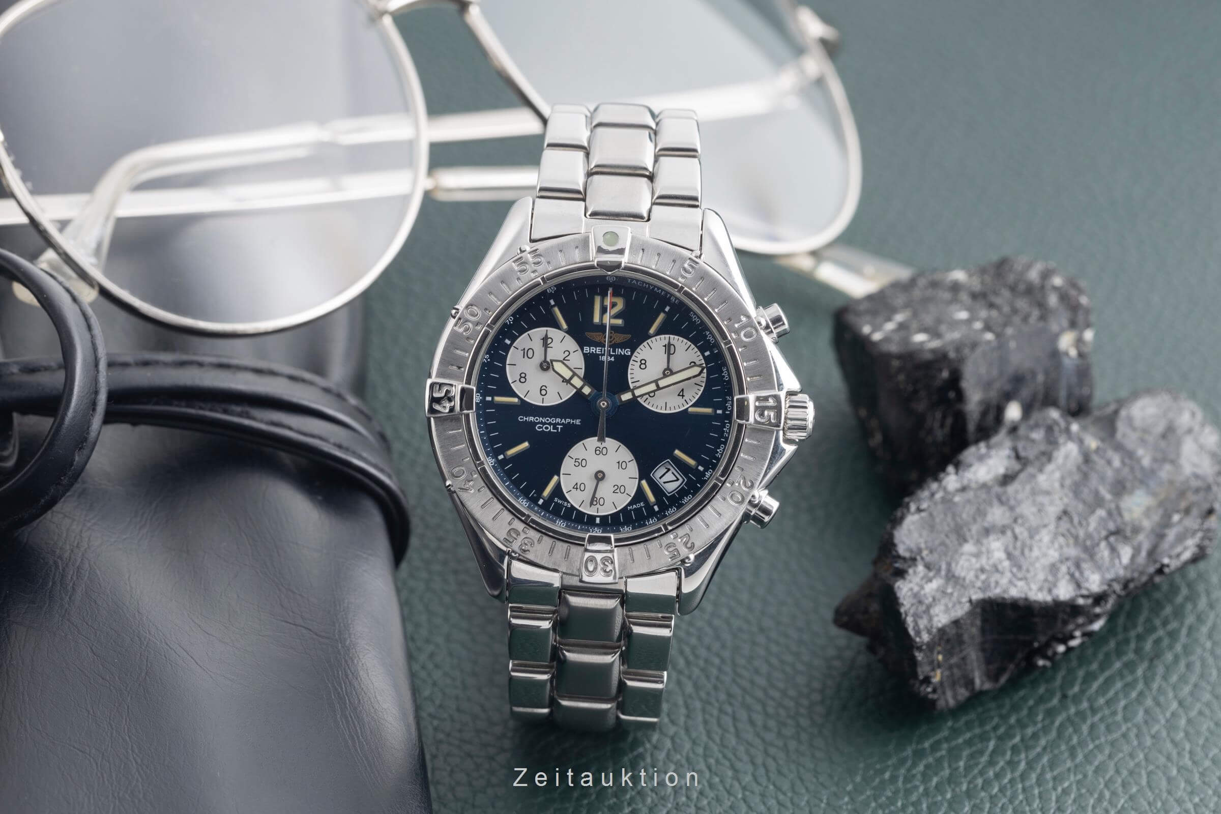 Breitling Colt Chronograph  Chronograph Stahl Quarz Kal. B53 Ref. A53035  | Zeitauktion