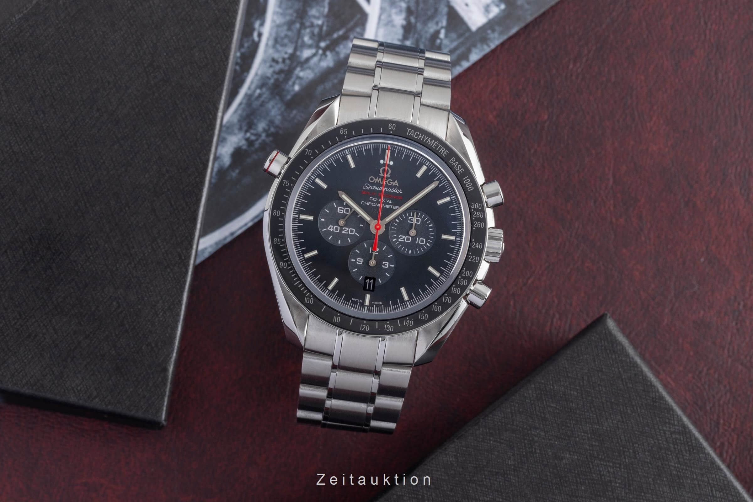 Omega Speedmaster Chronograph Stahl Automatik Kal. 3612A Ref. 311.30.44.51.01.001  | Zeitauktion
