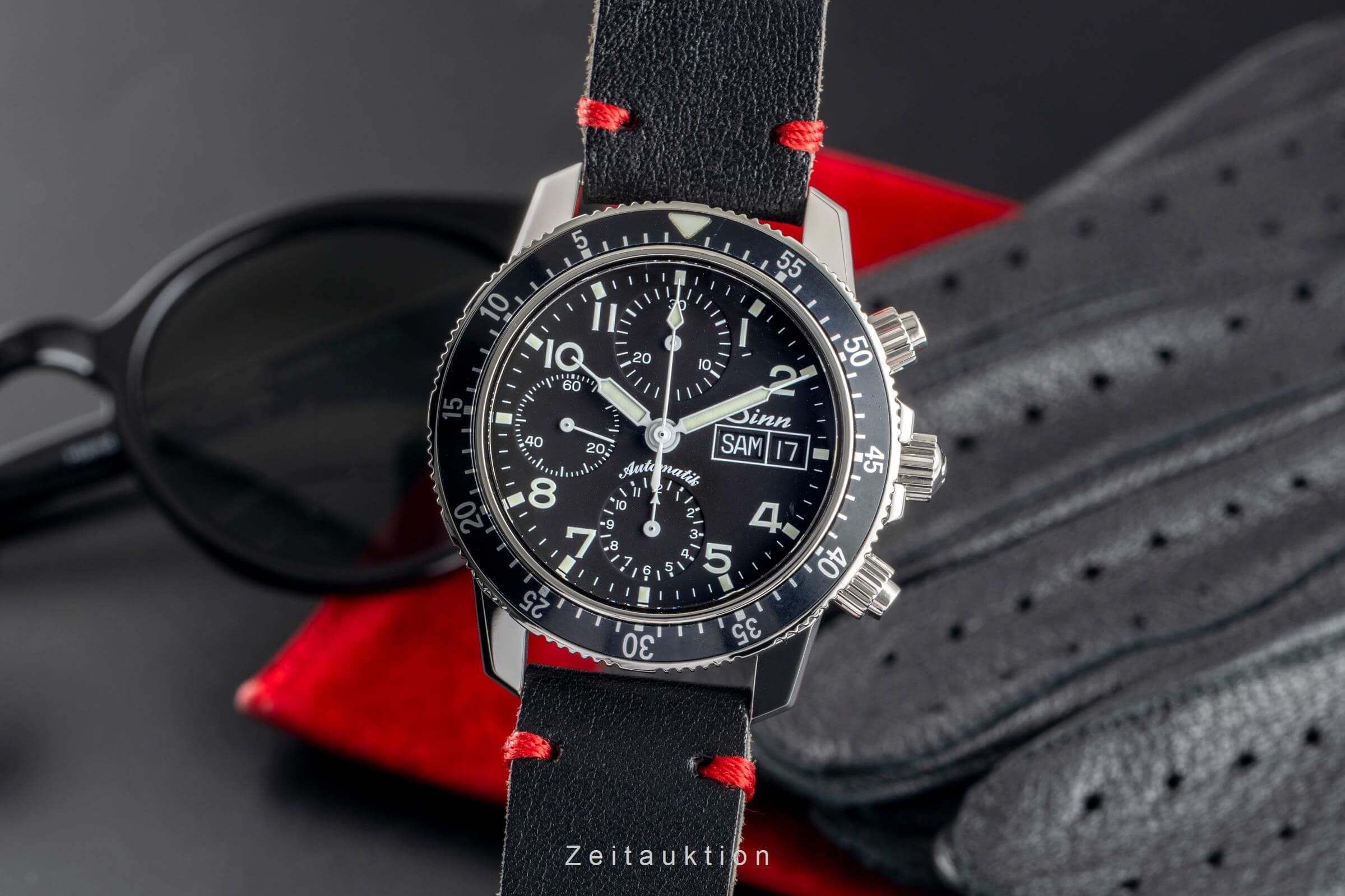 Sinn 103 chronographe acier automatique Ref. 103.061  | Zeitauktion