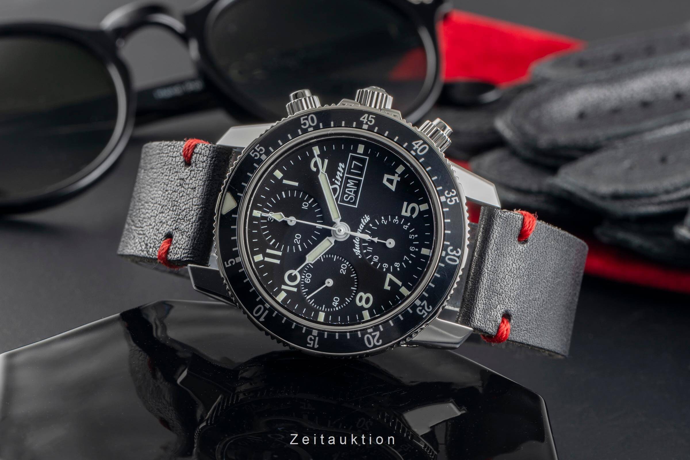 Sinn 103 chronographe acier automatique Ref. 103.061  | Zeitauktion