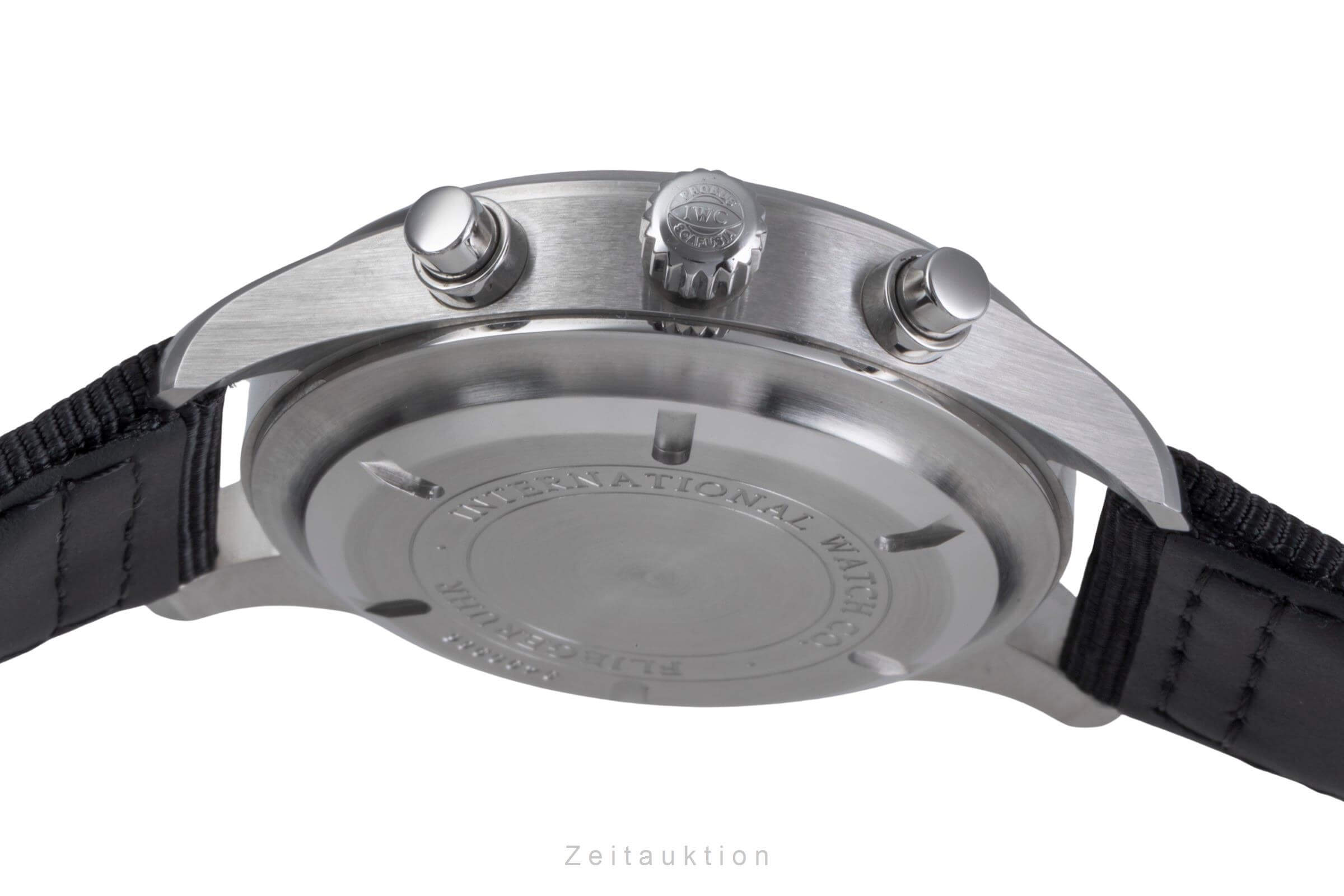 IWC Fliegerchronograph cronografo acciaio automatismo Kal. C.79320 Ref. IW371701  | Zeitauktion