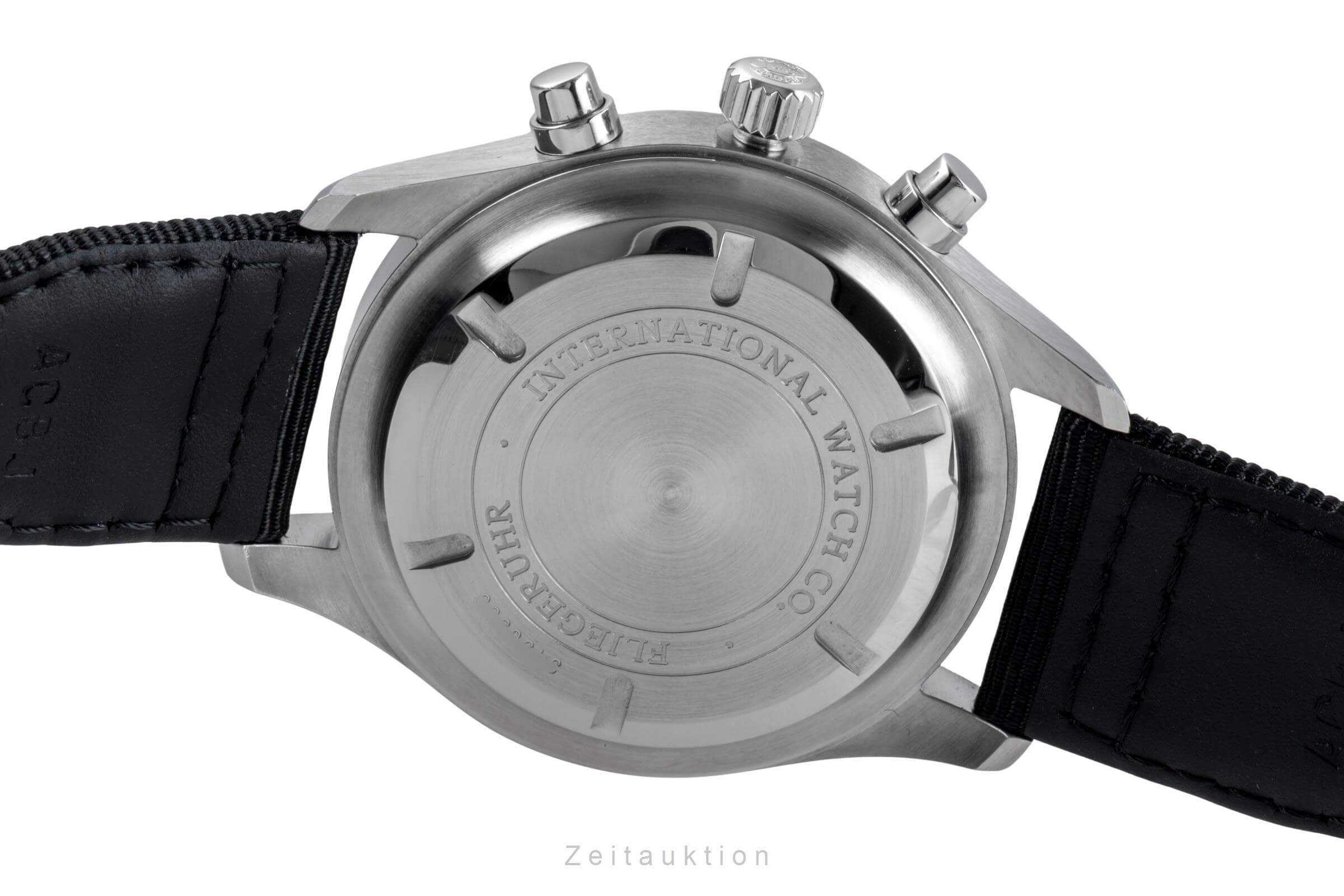 IWC Fliegerchronograph cronografo acciaio automatismo Kal. C.79320 Ref. IW371701  | Zeitauktion