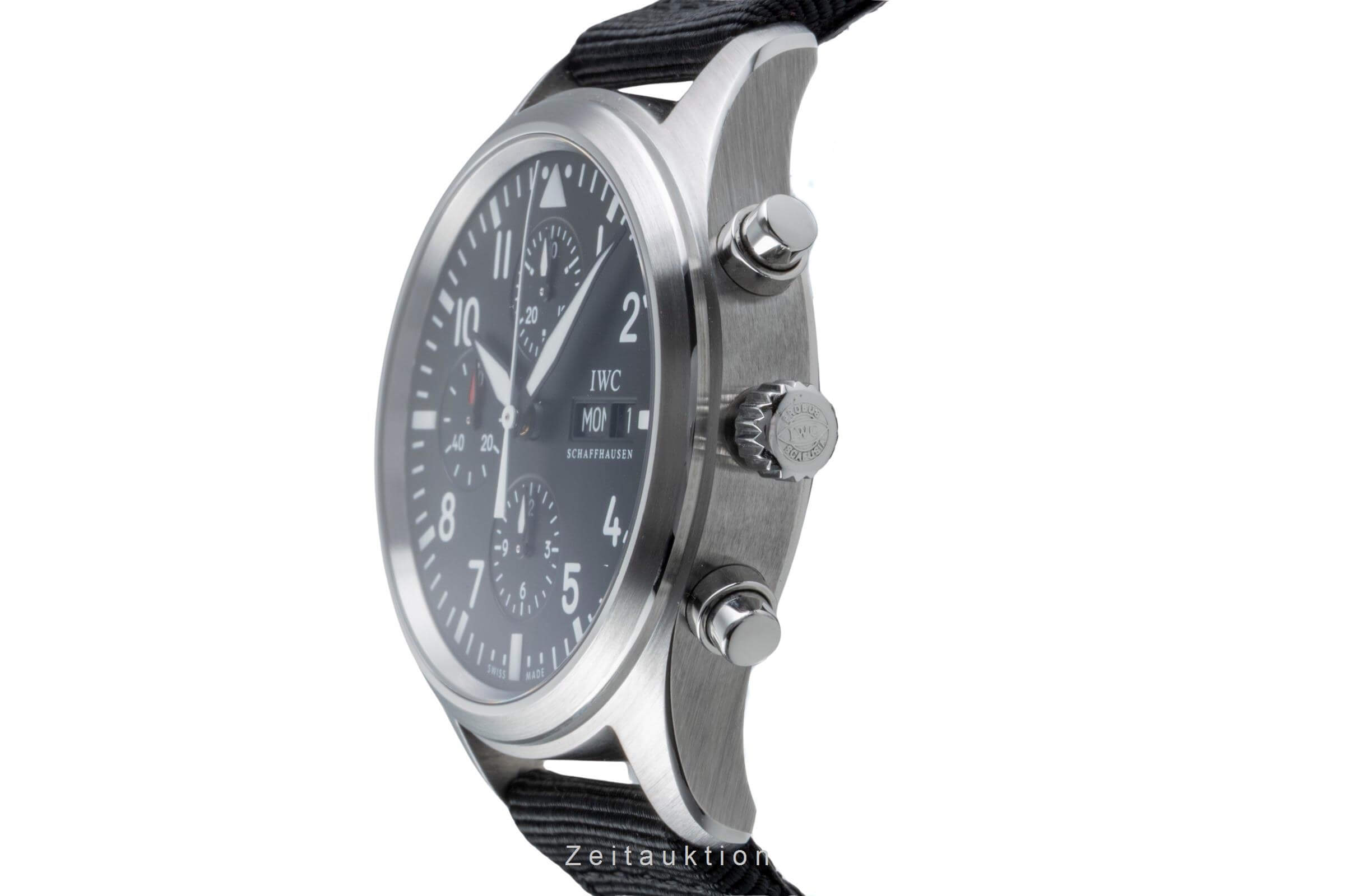 IWC Fliegerchronograph cronografo acciaio automatismo Kal. C.79320 Ref. IW371701  | Zeitauktion