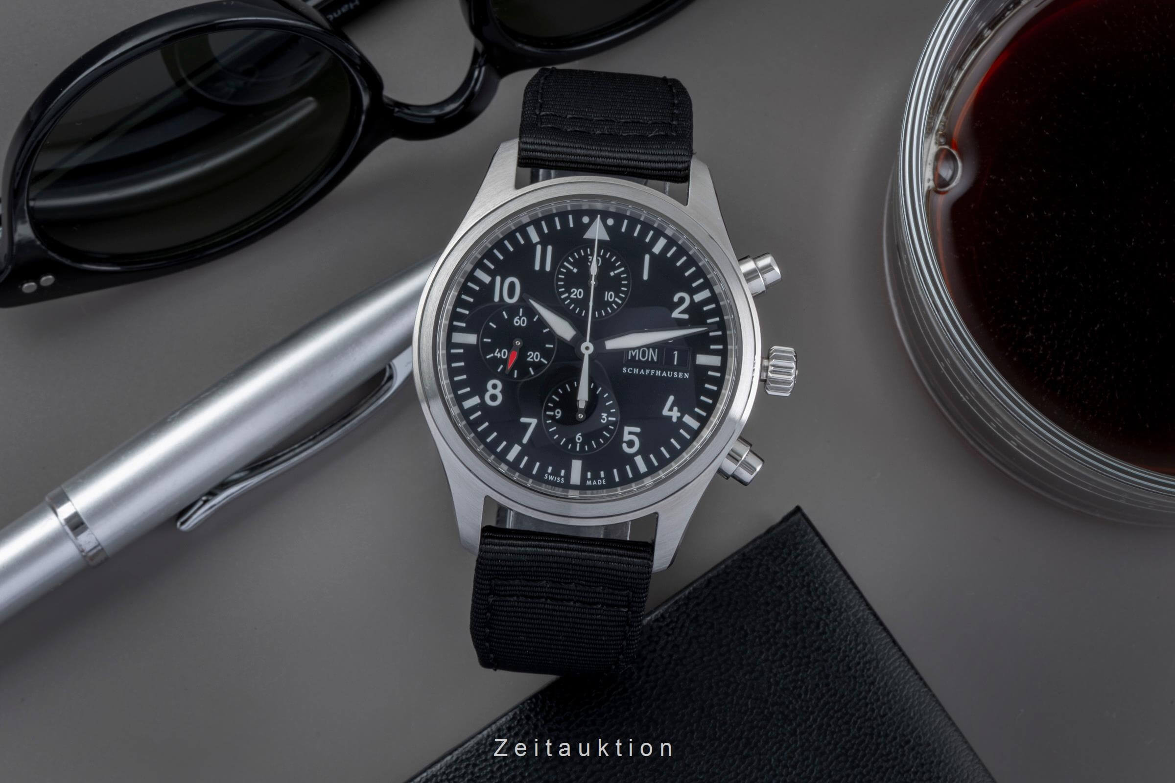 IWC Fliegerchronograph cronografo acciaio automatismo Kal. C.79320 Ref. IW371701  | Zeitauktion