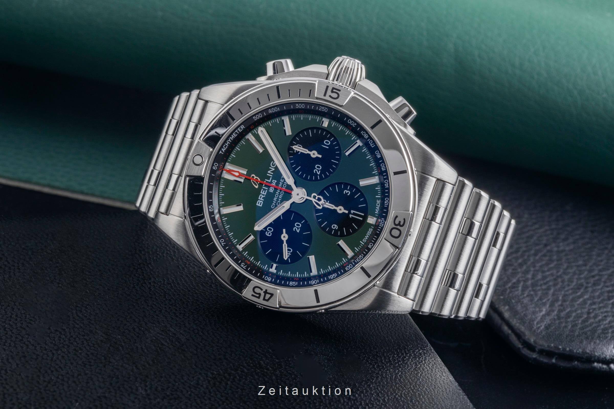 Breitling Chronomat chronograph steel automatic Kal. B01 Ref. AB01343A1L1A1  | Zeitauktion