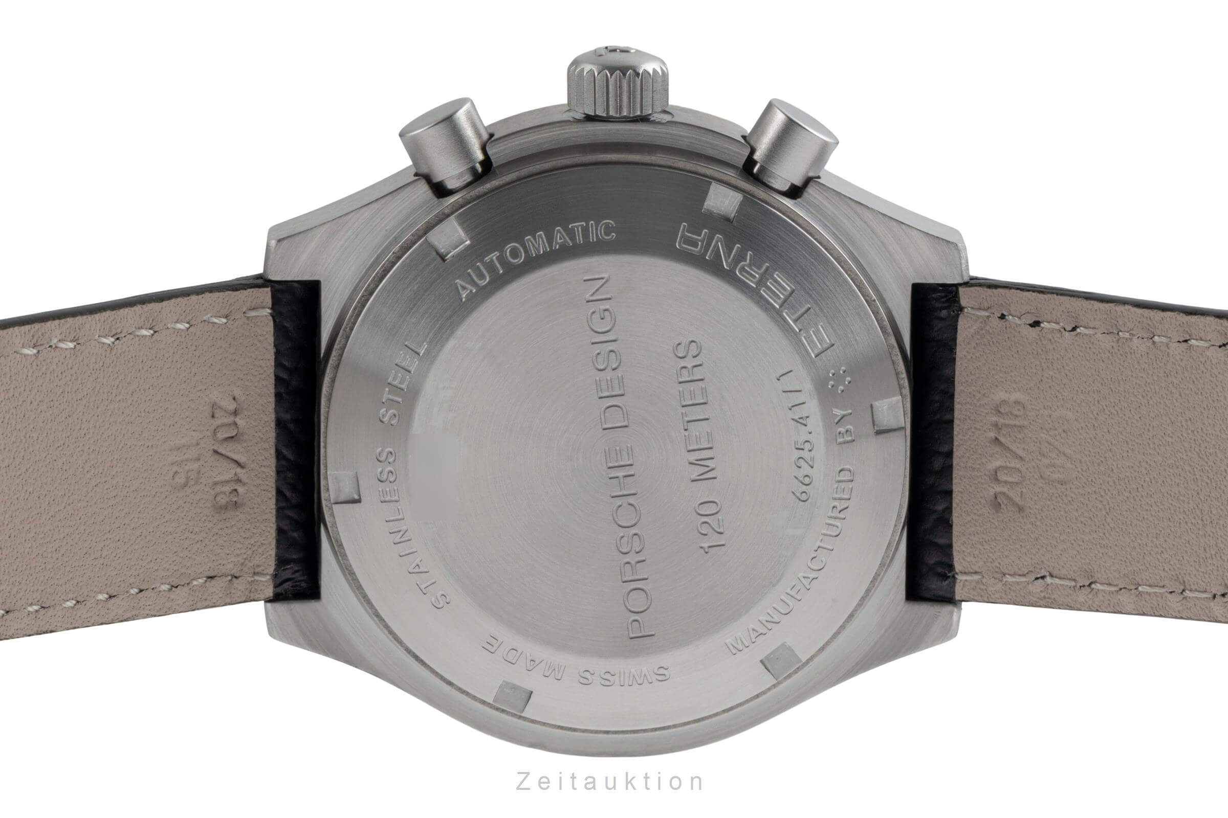Porsche Design by Eterna chronographe acier automatique Ref. 6625.41.42  | Zeitauktion