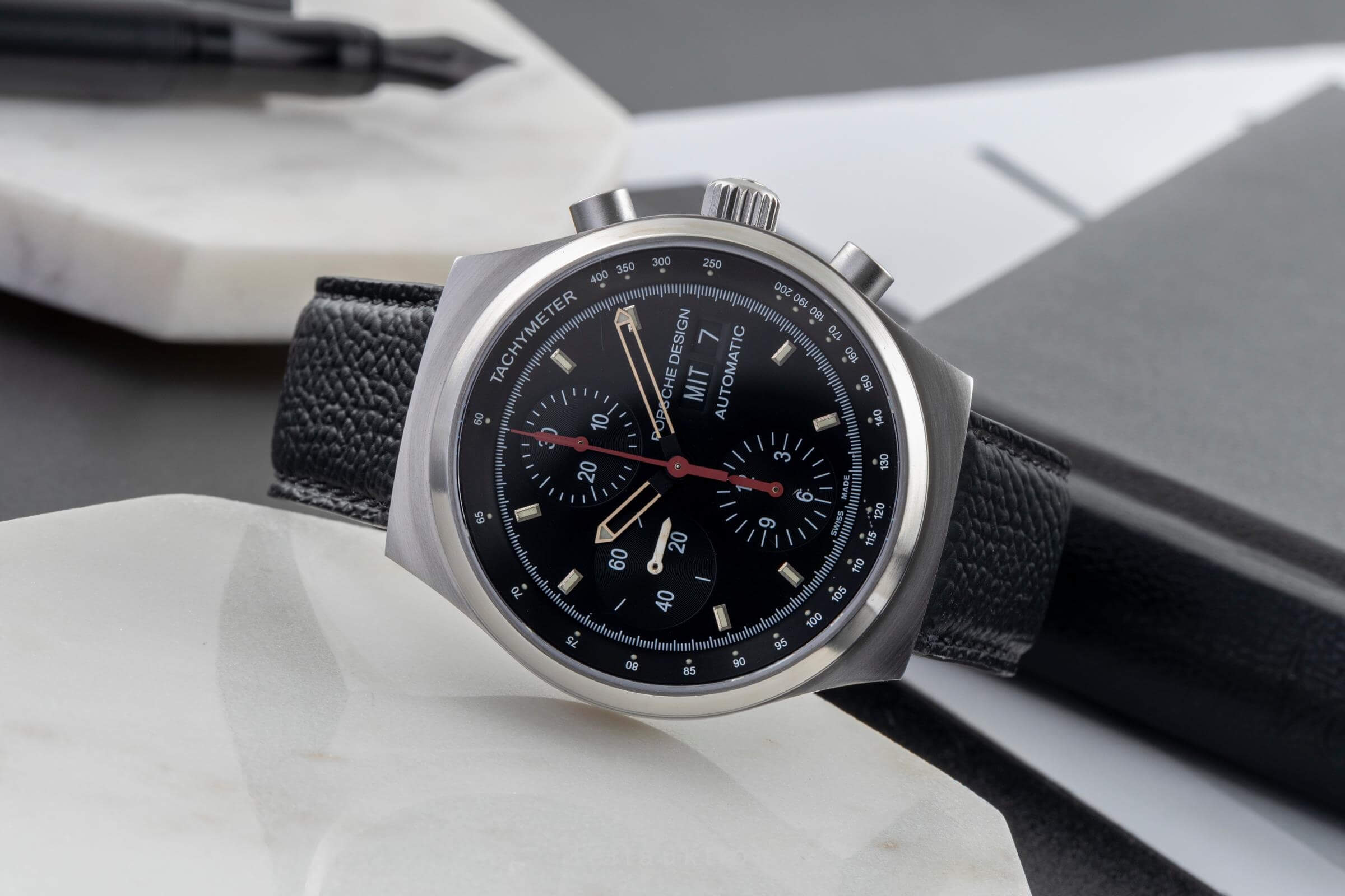 Porsche Design by Eterna chronographe acier automatique Ref. 6625.41.42  | Zeitauktion