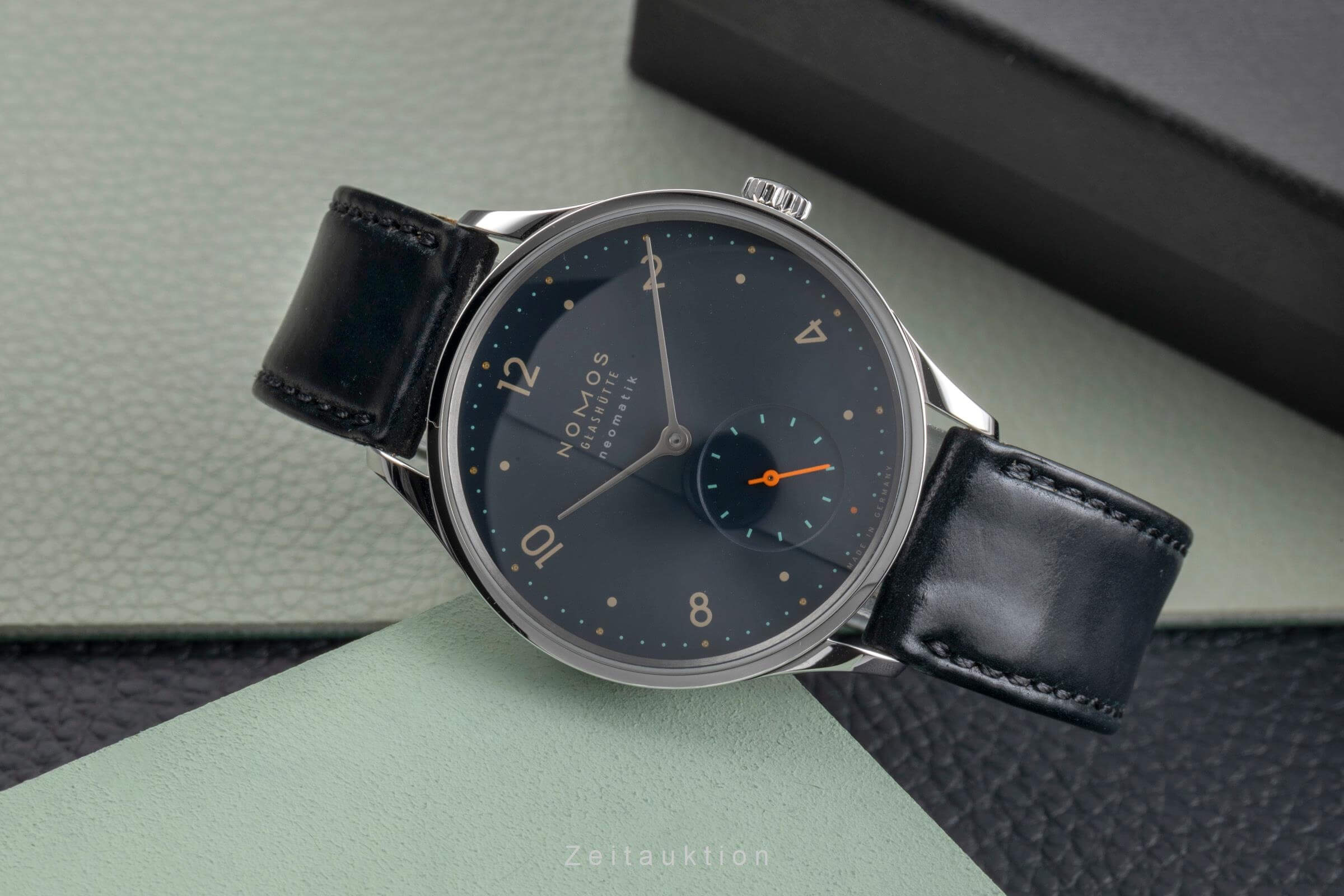 Nomos Minimatik Stahl Automatik Kal. DUW 3001 Ref. 1205  | Zeitauktion