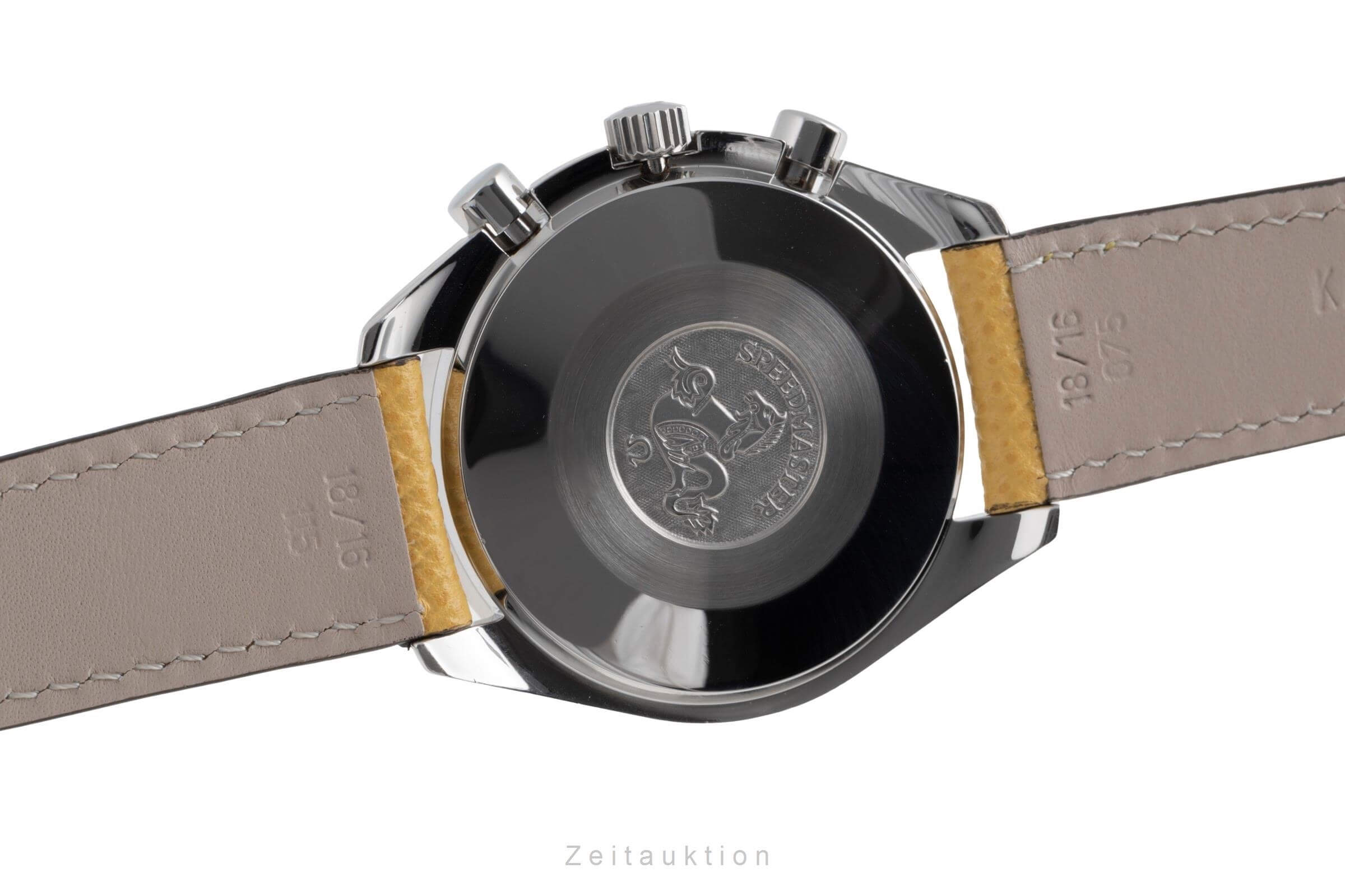 Omega Speedmaster chronograph steel automatic Kal. 1141 Ref. 3810.12.40  | Zeitauktion