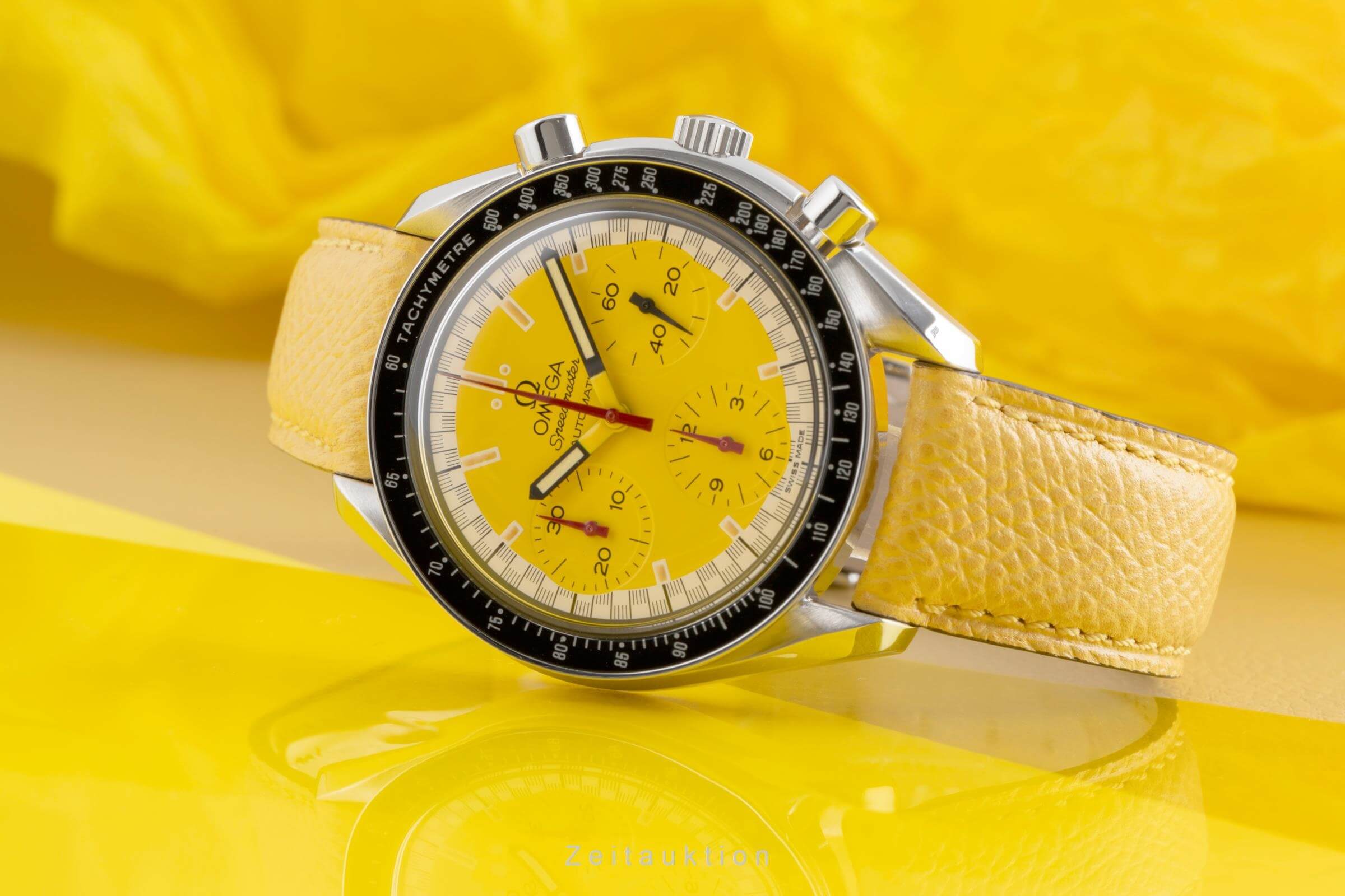 Omega Speedmaster chronograph steel automatic Kal. 1141 Ref. 3810.12.40  | Zeitauktion