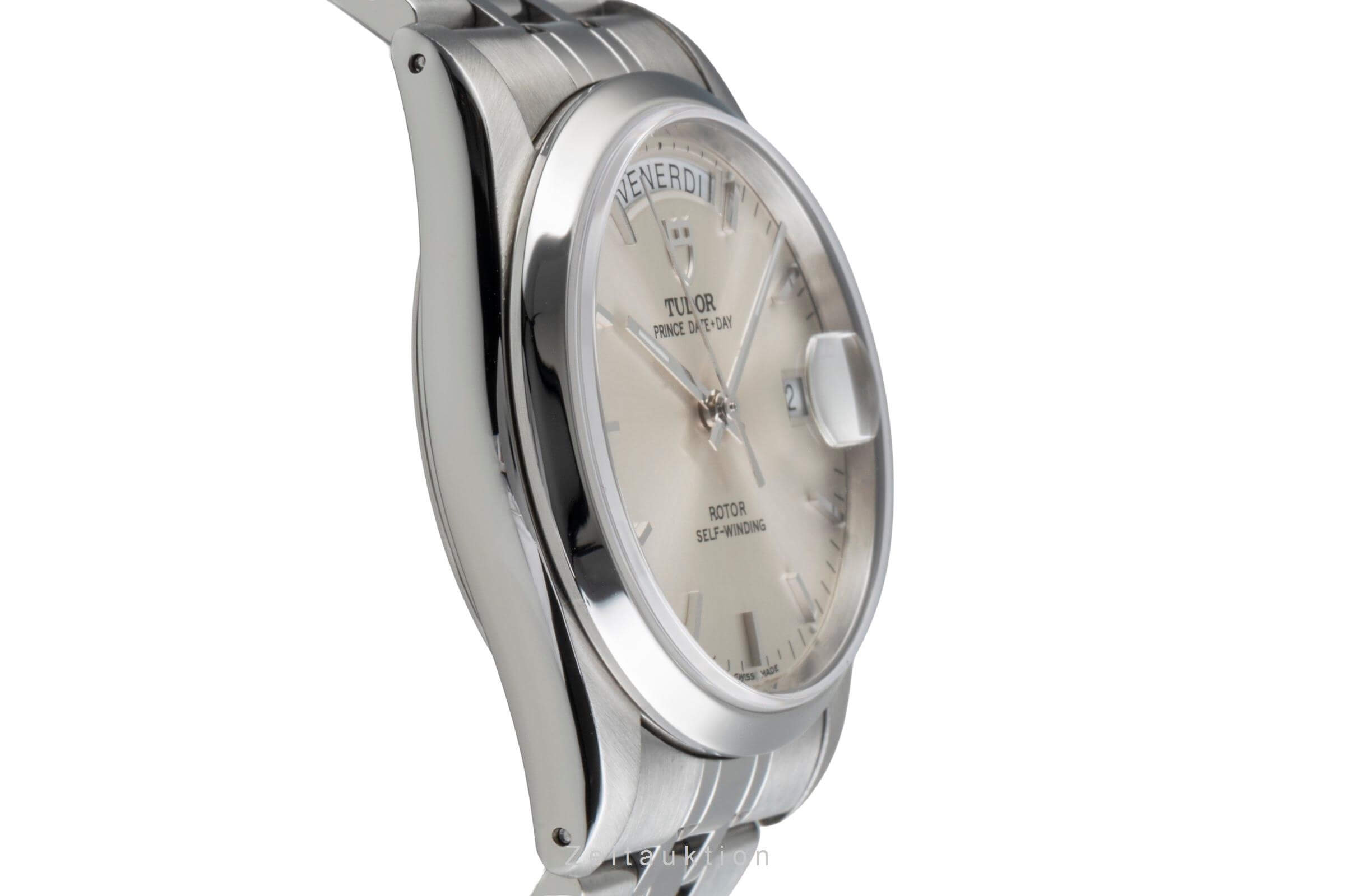 Tudor Date-Day acciaio automatismo Ref. 76200  | Zeitauktion