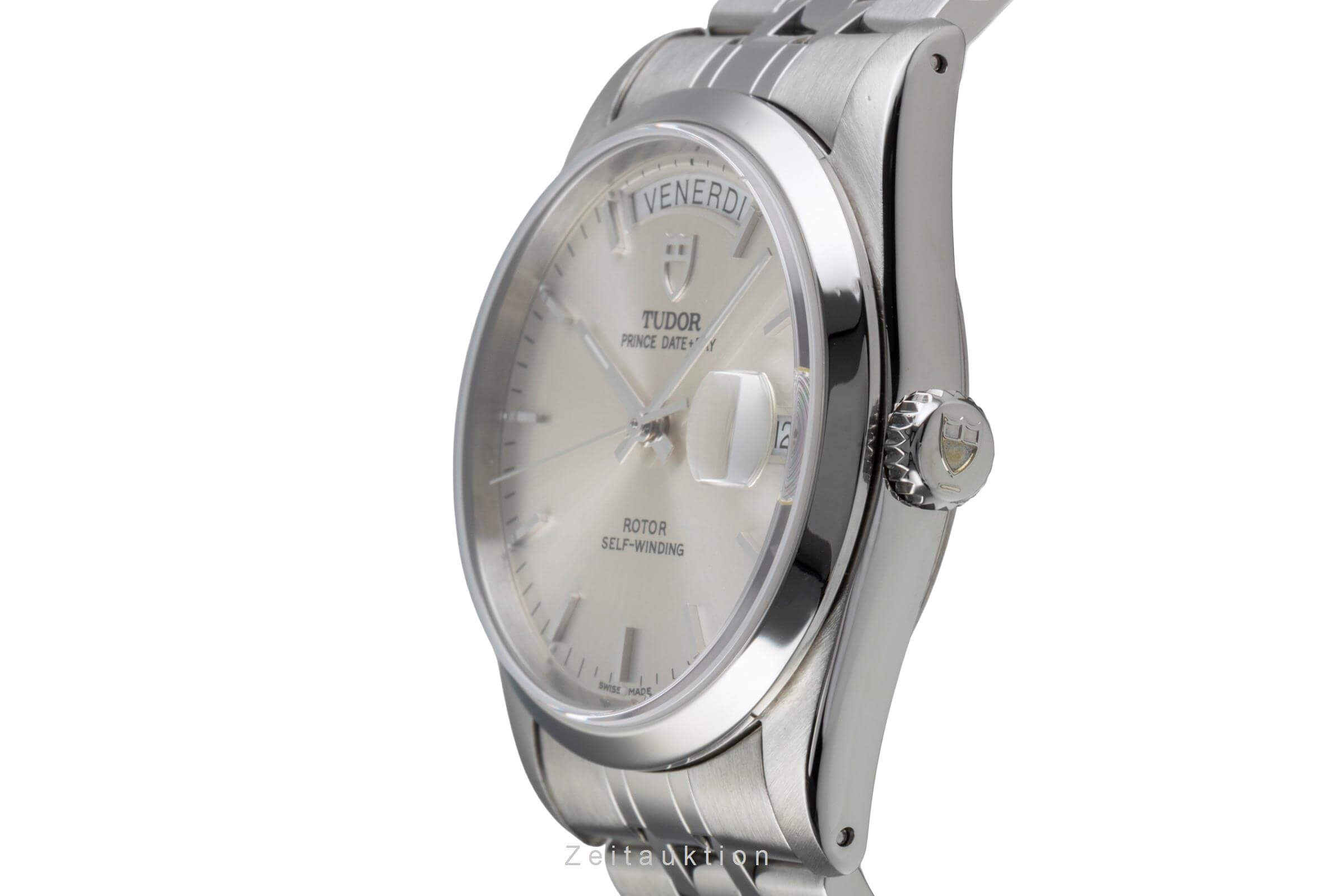 Tudor Date-Day acciaio automatismo Ref. 76200  | Zeitauktion