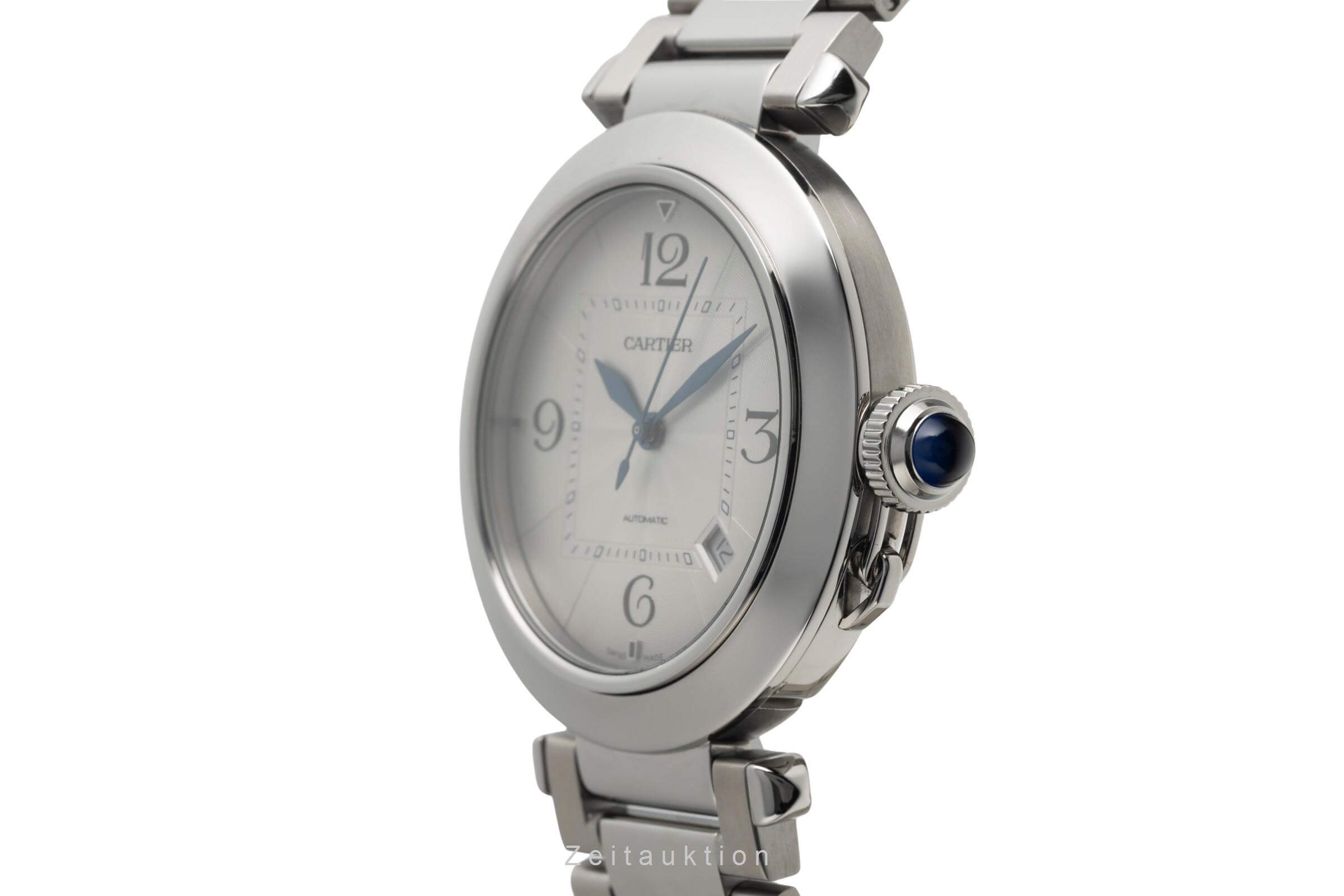 Cartier Pasha Stahl Automatik Kal. 1847 MC Ref. WSPA0009  | Zeitauktion