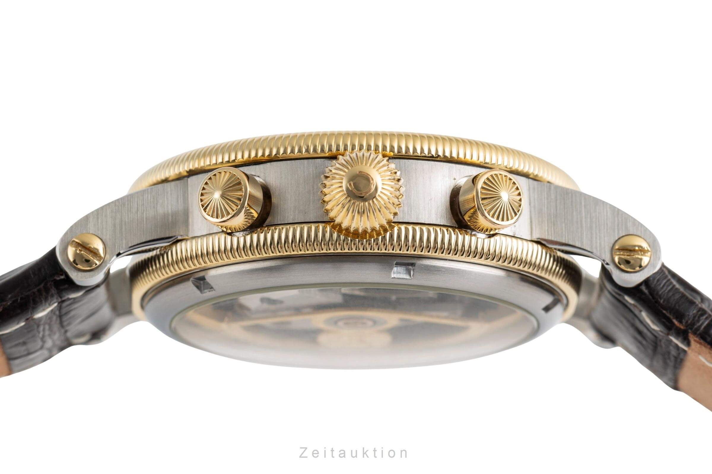 Chronoswiss Chronometer Chronograph cronografo acciaio / oro automatismo Ref. CH7522  | Zeitauktion
