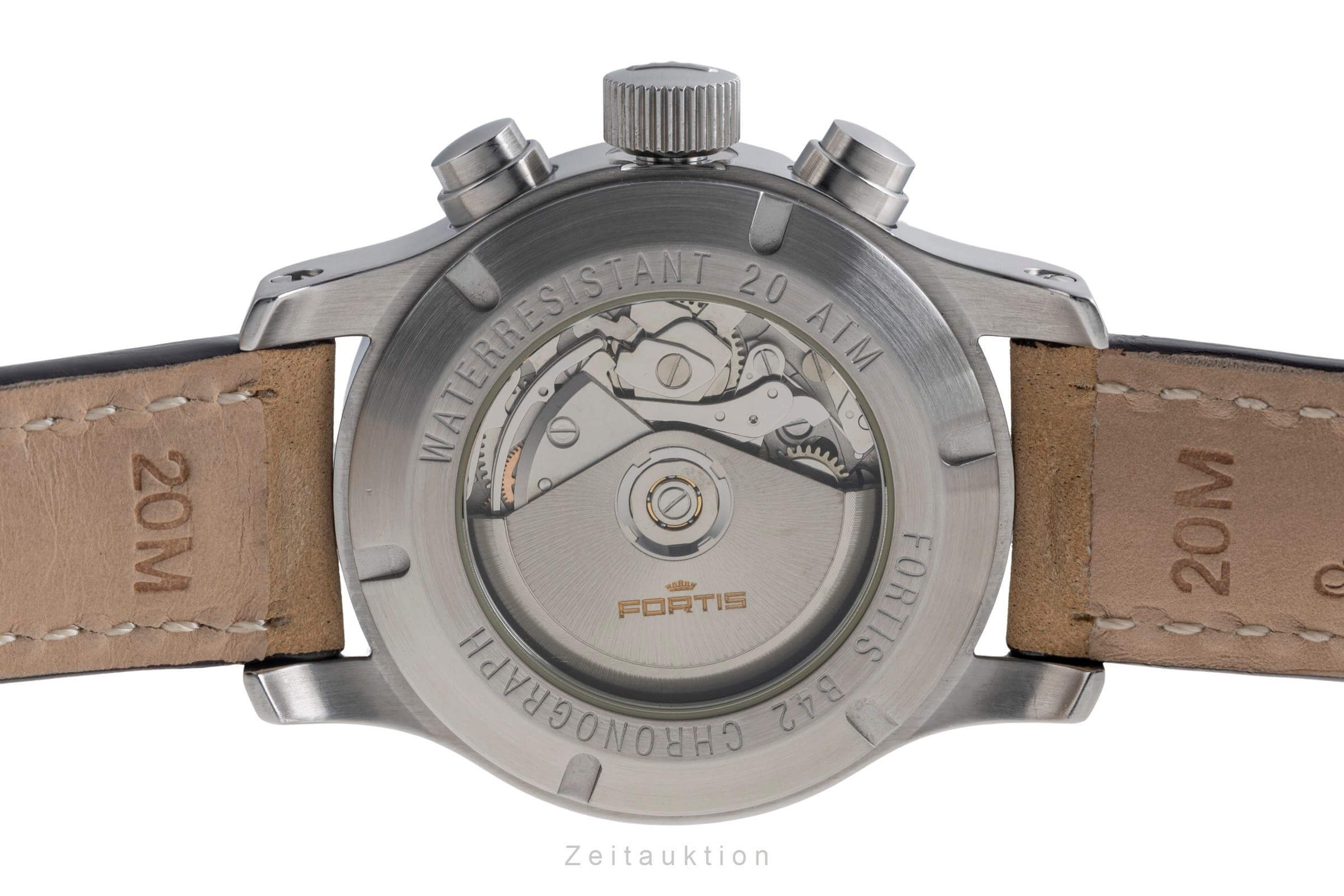 Fortis B-42 chronographe acier automatique Ref. 635.10.141.1  | Zeitauktion