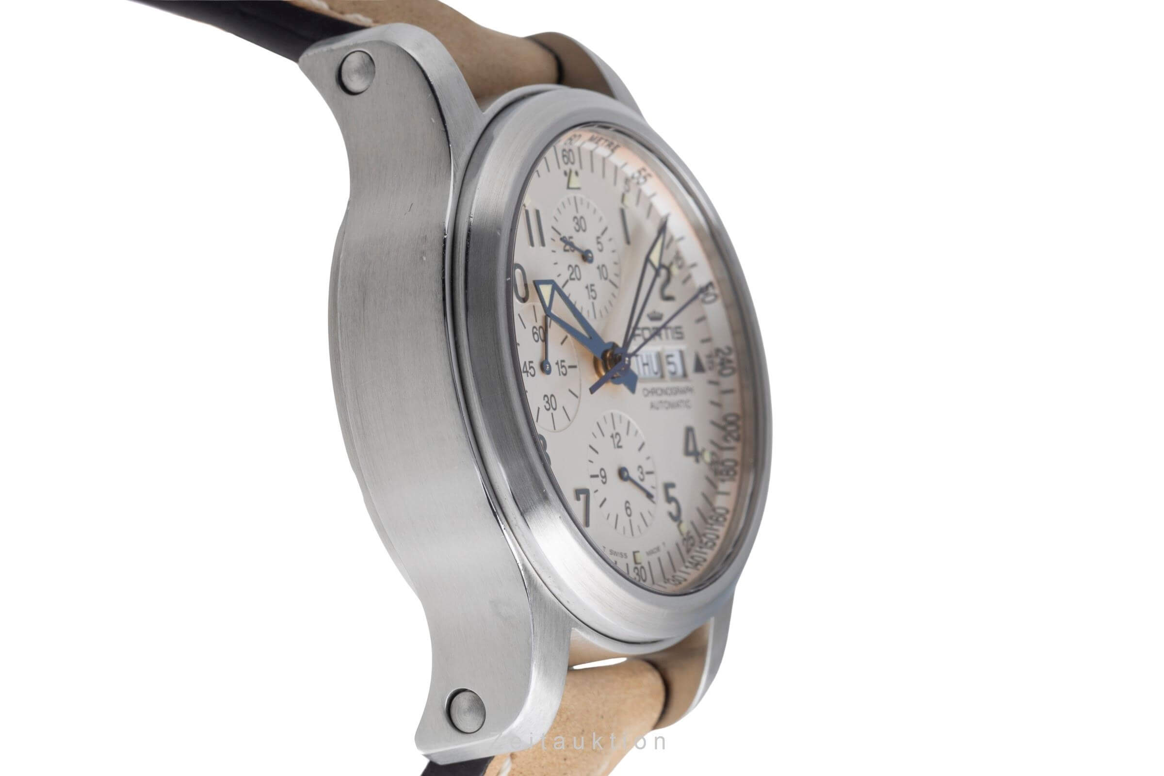 Fortis B-42 chronographe acier automatique Ref. 635.10.141.1  | Zeitauktion