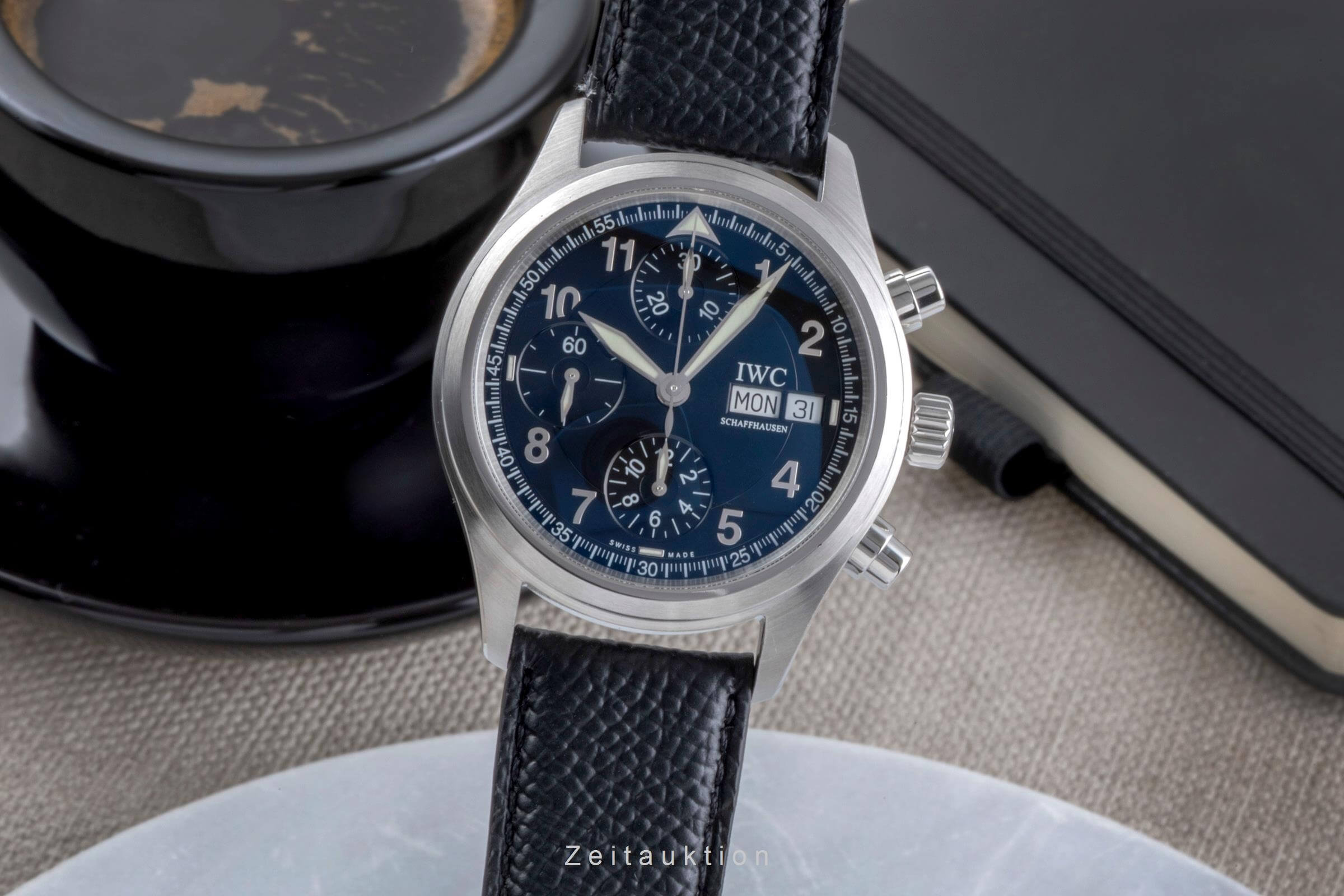 IWC Fliegerchronograph cronografo acciaio automatismo Kal. C.79320 Ref. IW370618  | Zeitauktion
