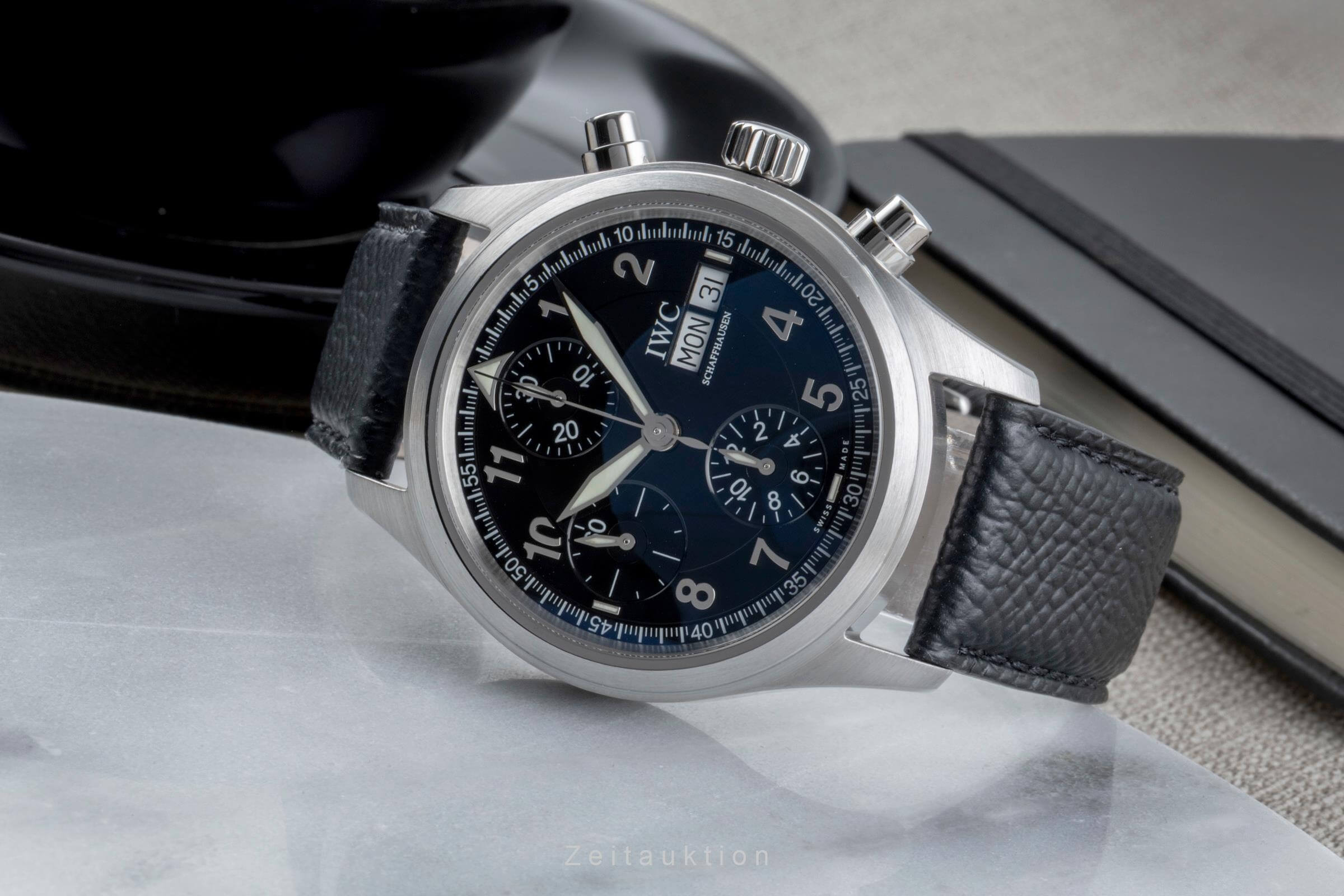 IWC Fliegerchronograph cronografo acciaio automatismo Kal. C.79320 Ref. IW370618  | Zeitauktion