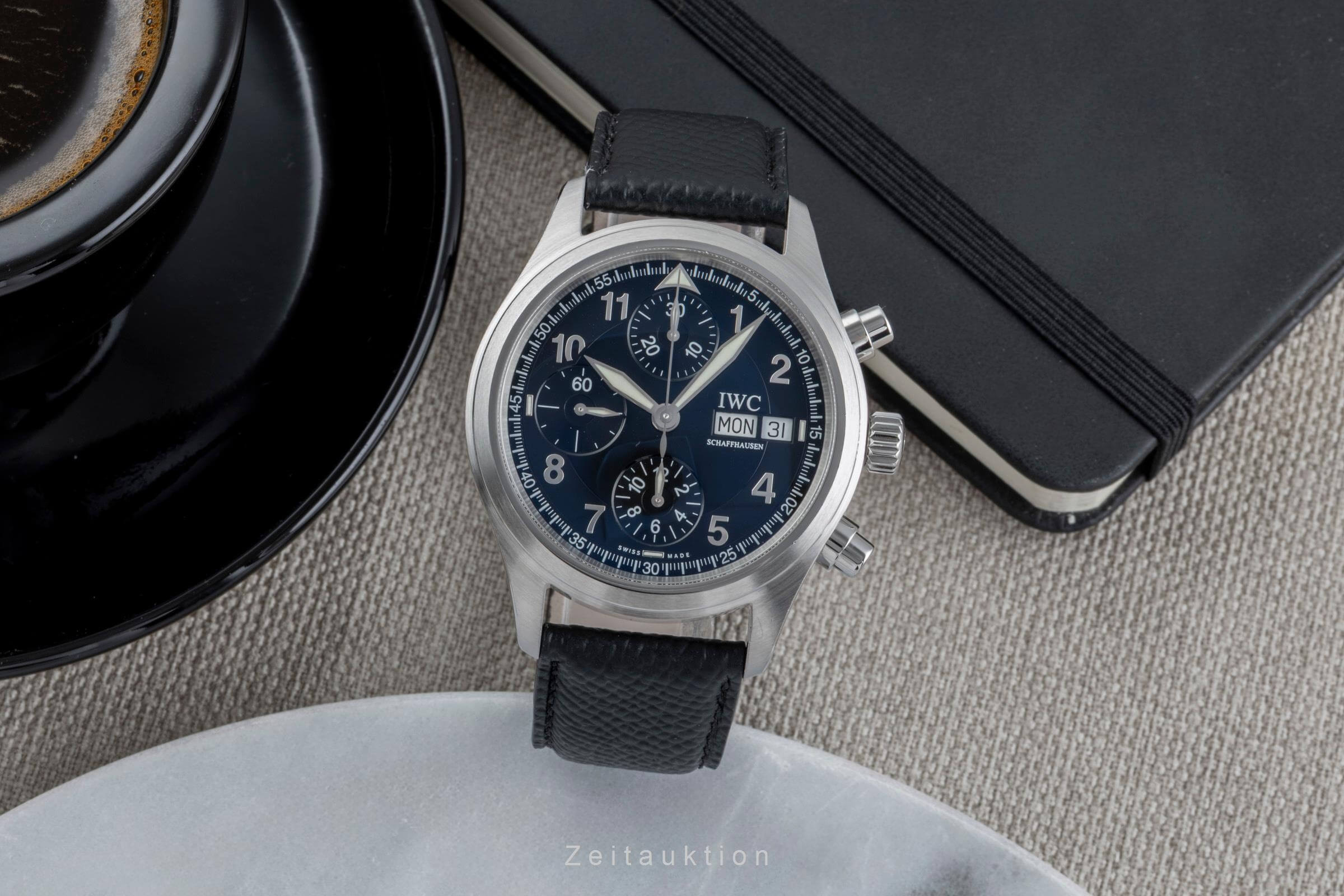 IWC Fliegerchronograph cronografo acciaio automatismo Kal. C.79320 Ref. IW370618  | Zeitauktion