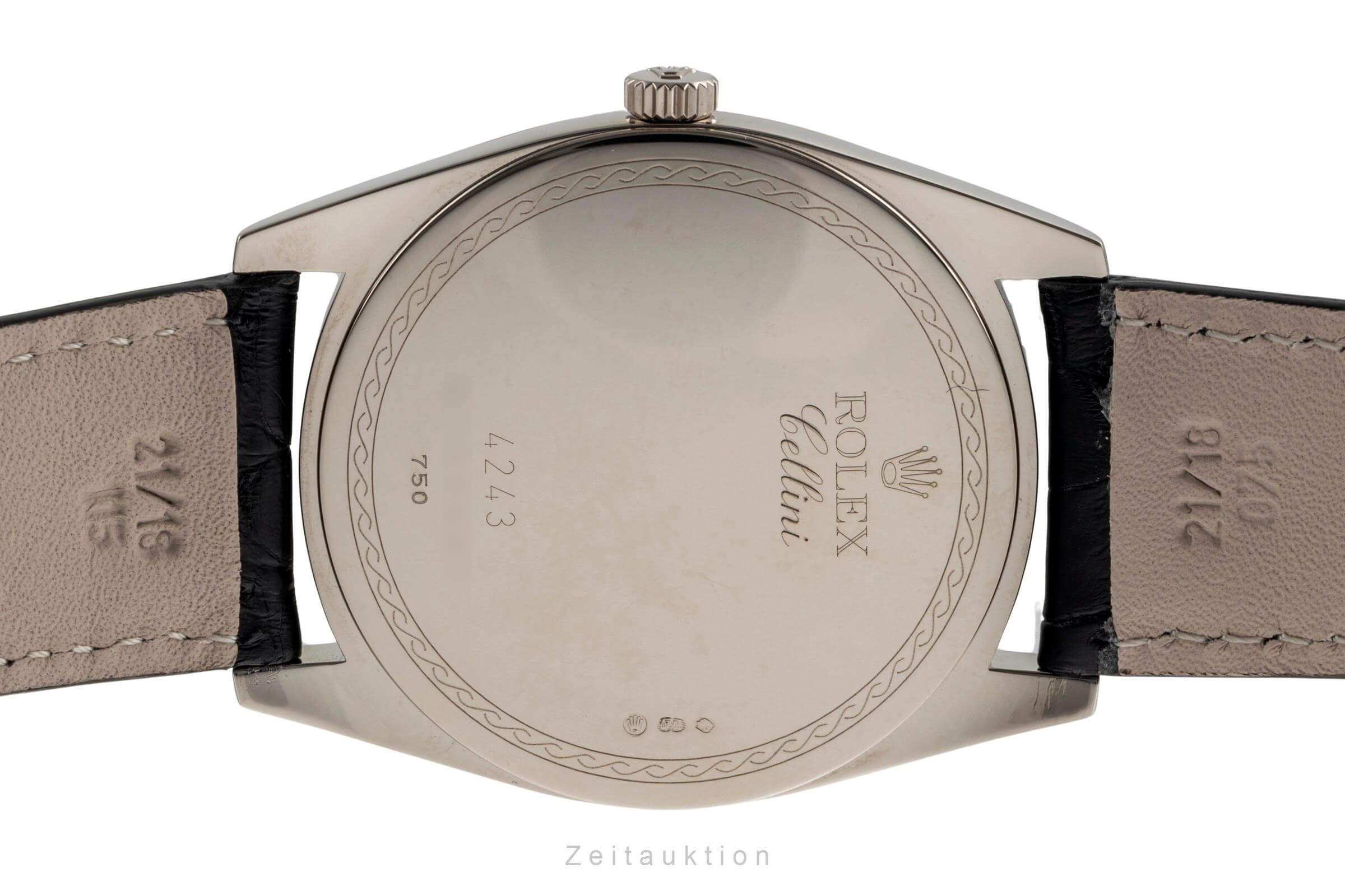 Rolex Cellini 18 ct white gold manual winding Kal. 1602 Ref. 4243  | Zeitauktion