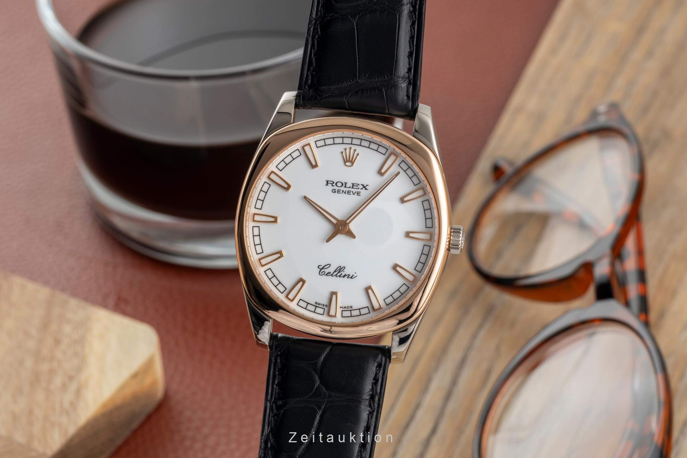 Rolex Cellini 18 ct white gold manual winding Kal. 1602 Ref. 4243  | Zeitauktion