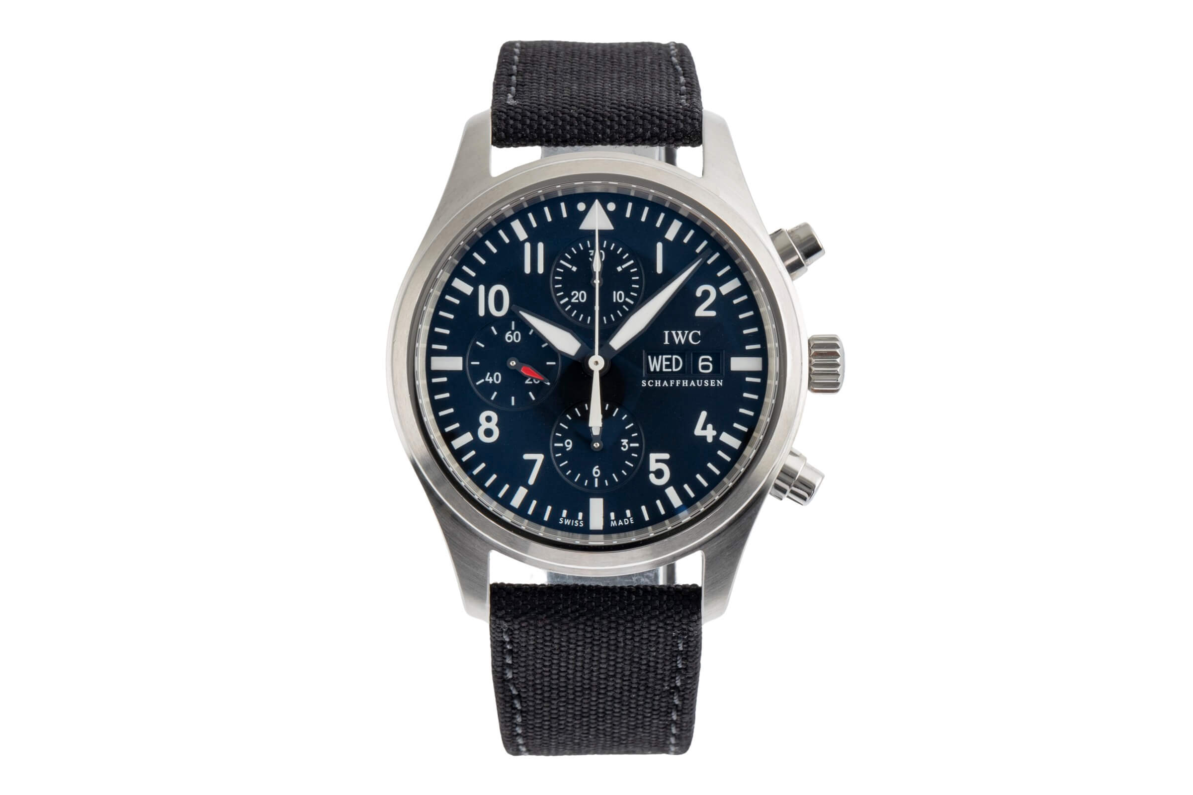 IWC Fliegerchronograph Chronograph Stahl Automatik Kal. C.79320 Ref. IW371704  | Zeitauktion