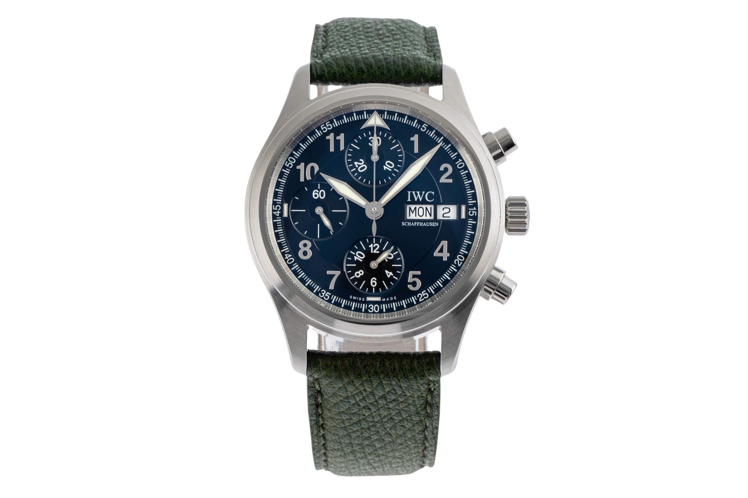 IWC Fliegerchronograph chronographe acier automatique Kal. C.79320 Ref. IW370618  | Zeitauktion