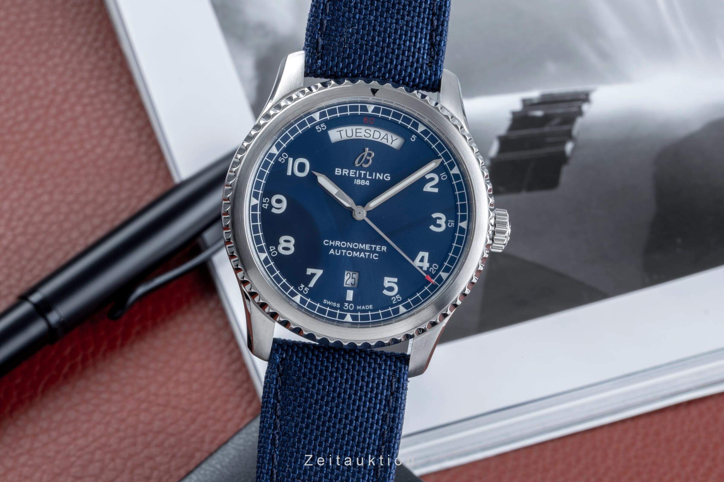 Breitling Aviator 8 acciaio automatismo Kal. B45 Ref. A45330  | Zeitauktion