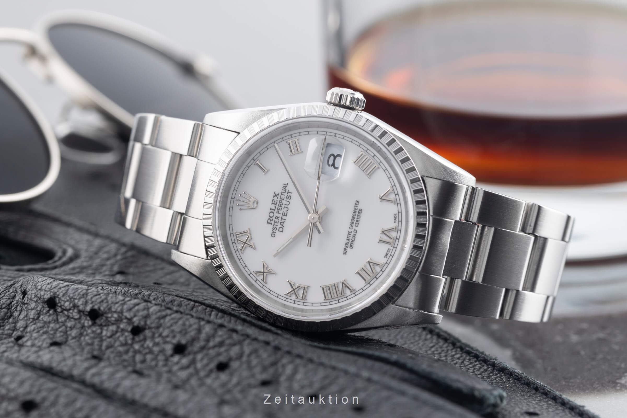 Rolex Datejust acciaio automatismo Kal. 3135 Ref. 16220  | Zeitauktion