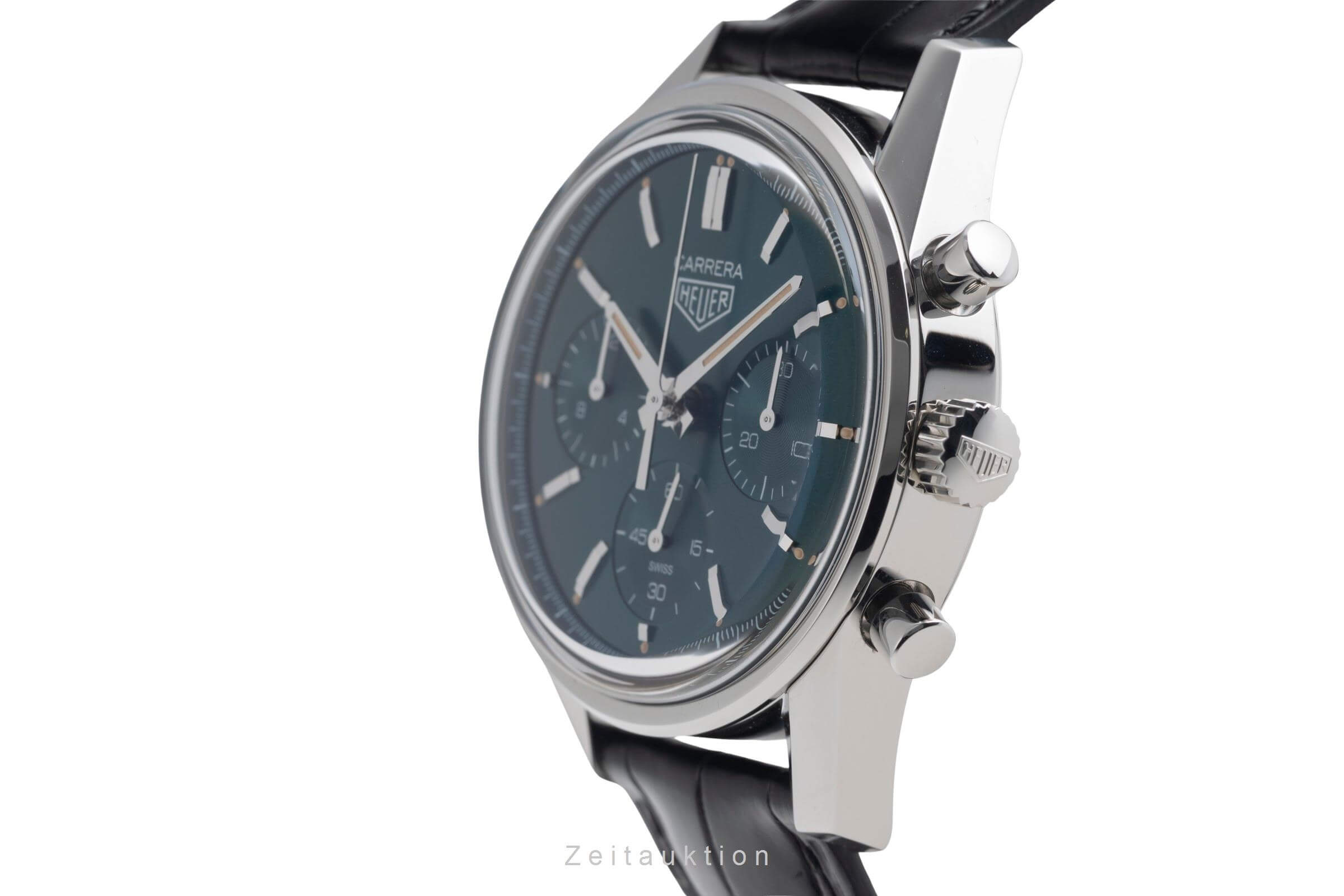 Tag Heuer Carrera cronografo acciaio automatismo Kal. Heuer 02 Ref. CBK221F.FC6479	 LIMITED EDITION | Zeitauktion