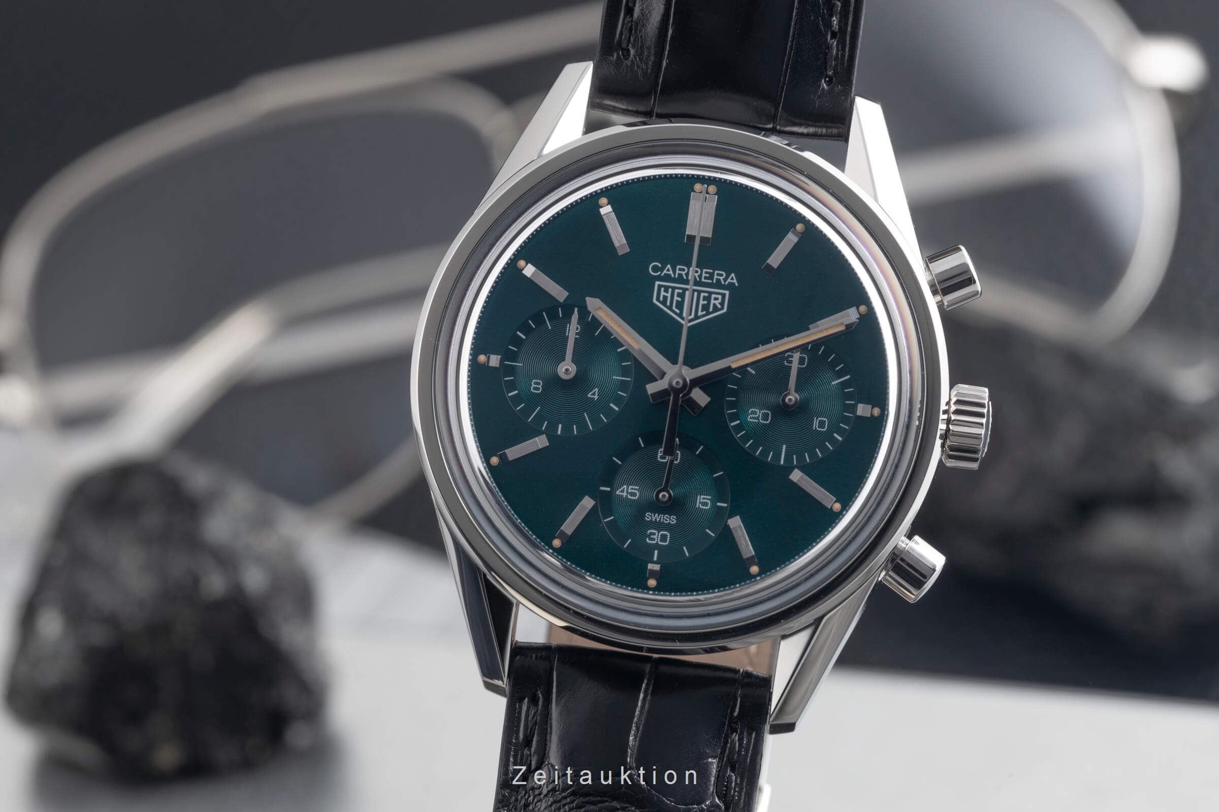 Tag Heuer Carrera cronografo acciaio automatismo Kal. Heuer 02 Ref. CBK221F.FC6479	 LIMITED EDITION | Zeitauktion