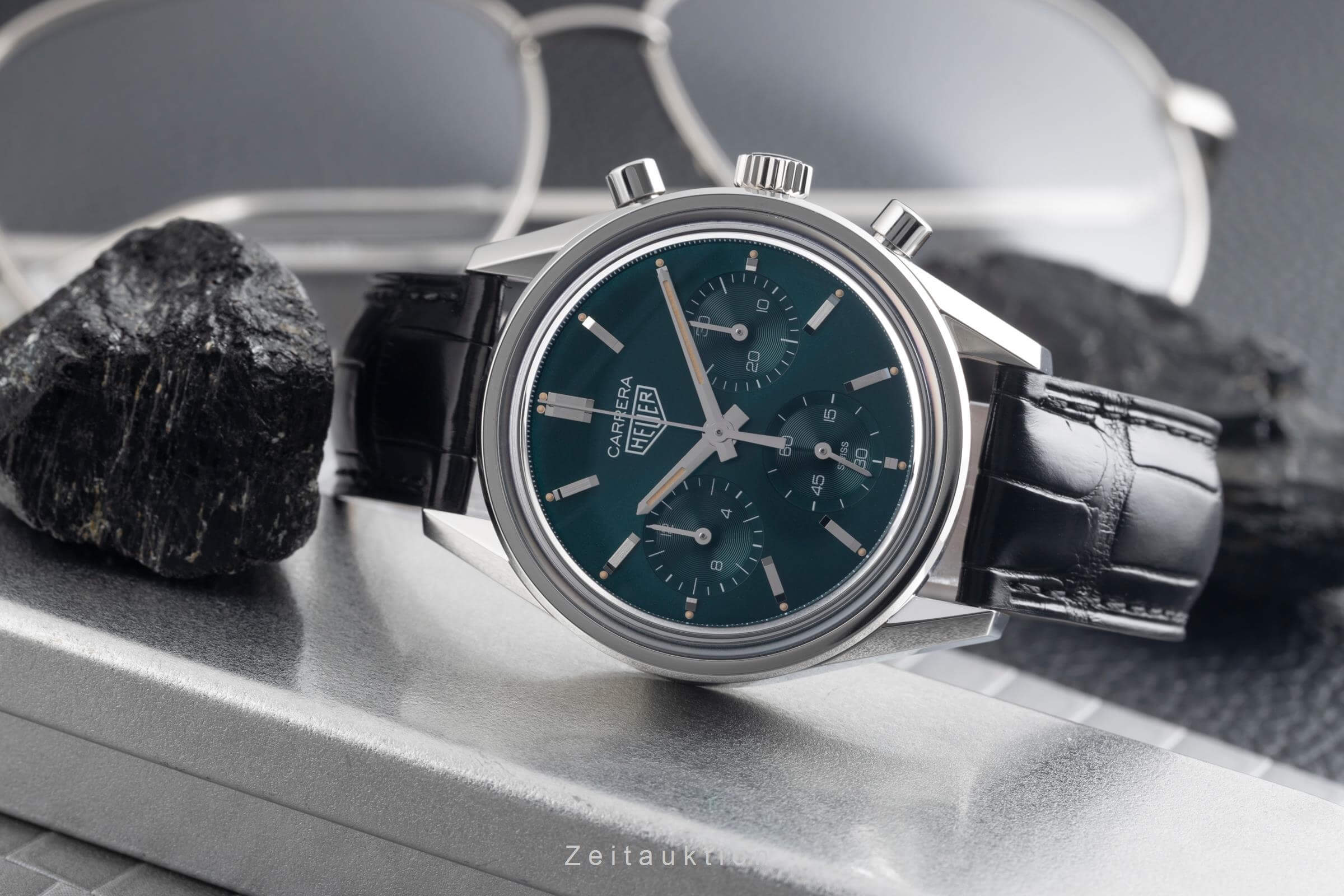 Tag Heuer Carrera cronografo acciaio automatismo Kal. Heuer 02 Ref. CBK221F.FC6479	 LIMITED EDITION | Zeitauktion