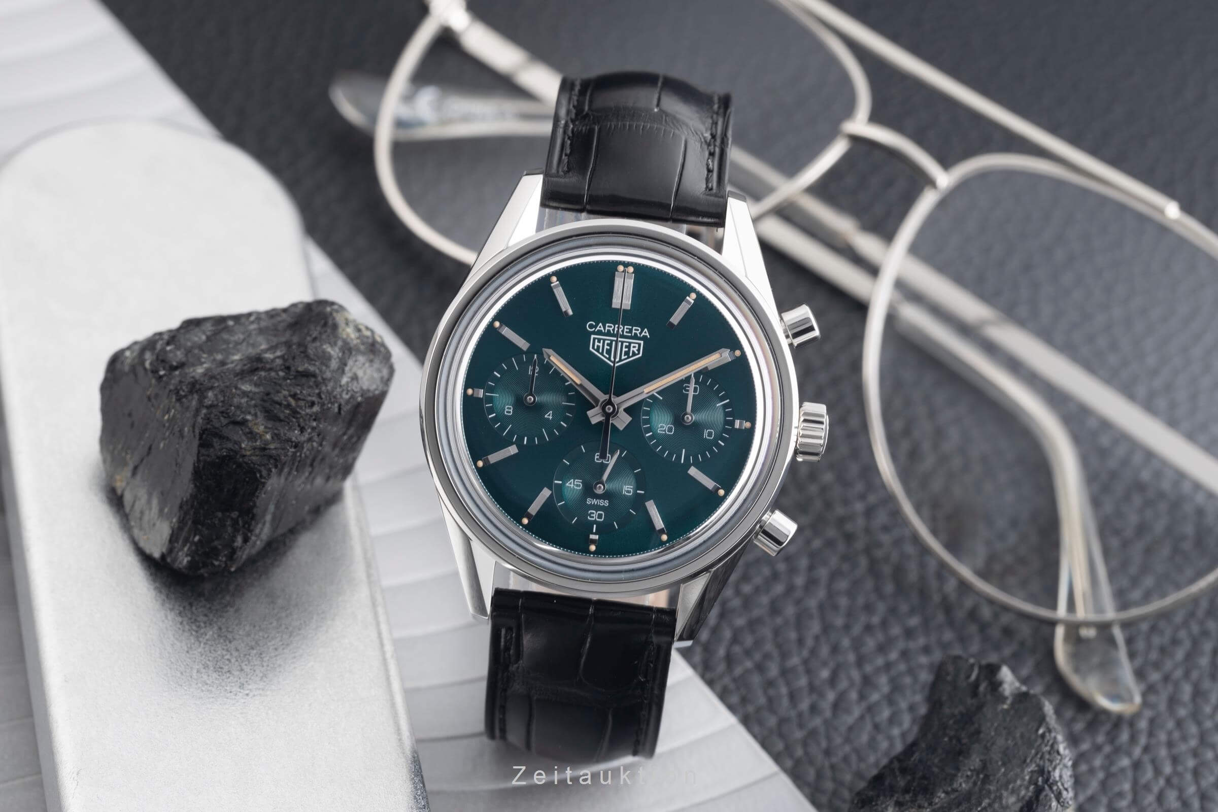 Tag Heuer Carrera cronografo acciaio automatismo Kal. Heuer 02 Ref. CBK221F.FC6479	 LIMITED EDITION | Zeitauktion